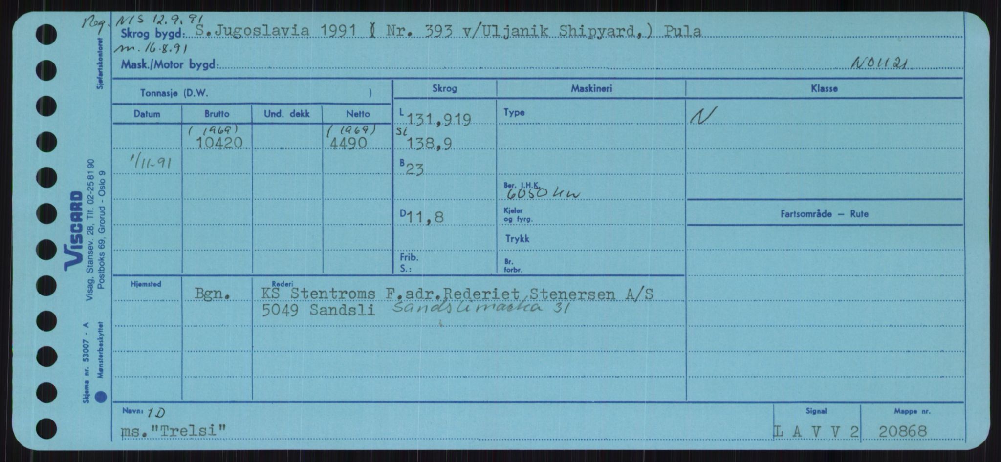 Sjøfartsdirektoratet med forløpere, Skipsmålingen, RA/S-1627/H/Ha/L0006/0001: Fartøy, Sver-Å / Fartøy, Sver-T, s. 657