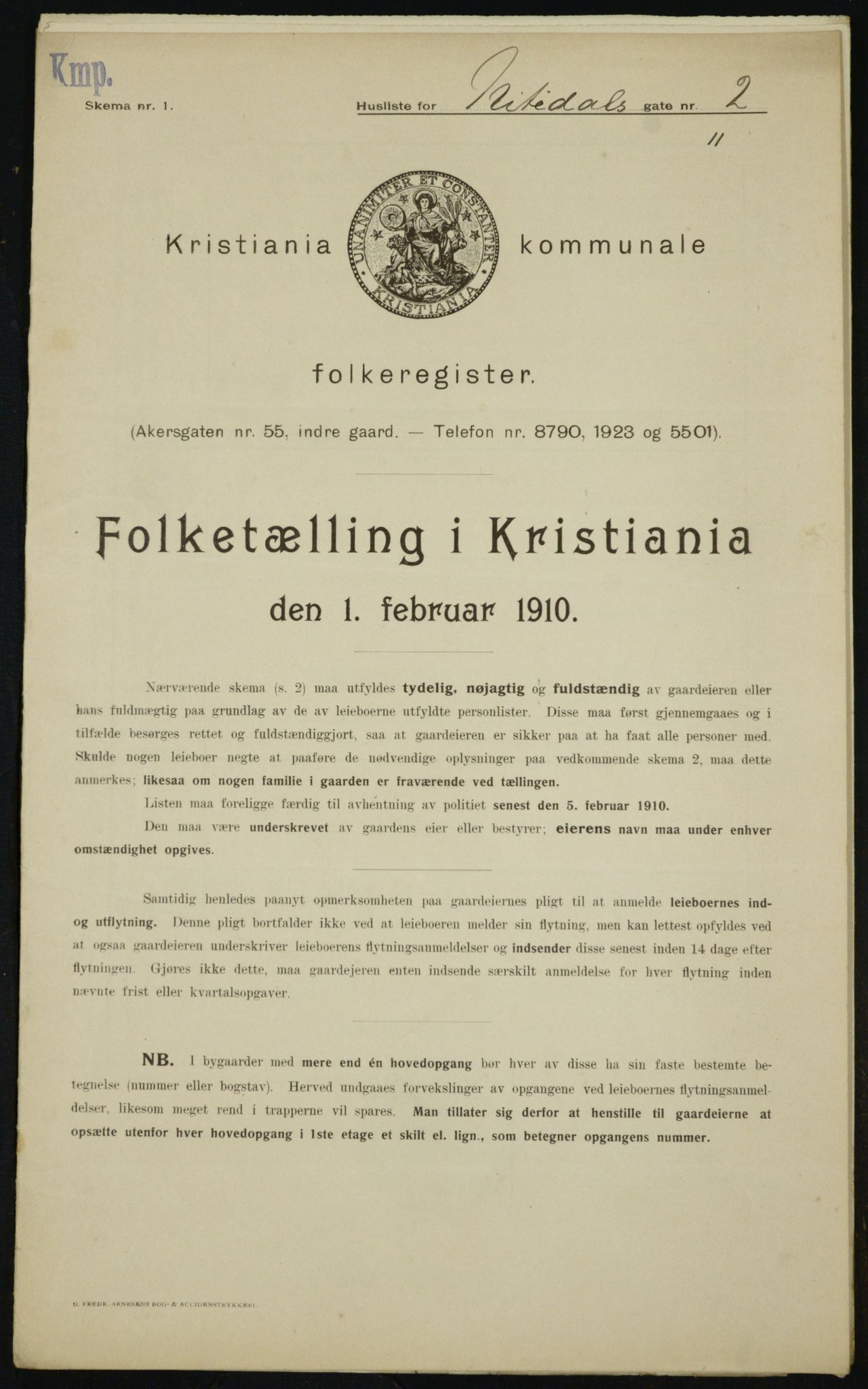 OBA, Kommunal folketelling 1.2.1910 for Kristiania, 1910, s. 68759