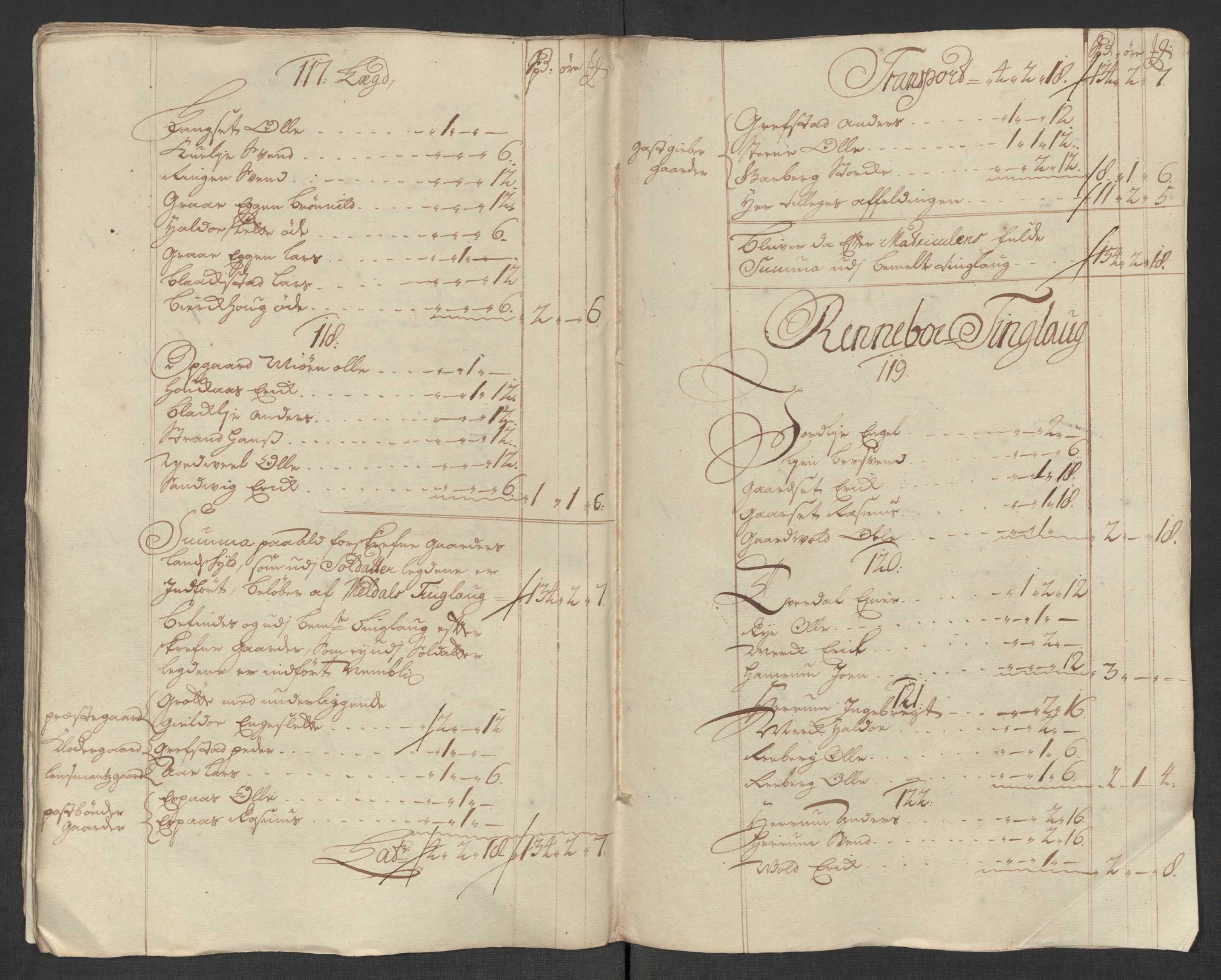 Rentekammeret inntil 1814, Reviderte regnskaper, Fogderegnskap, RA/EA-4092/R60/L3969: Fogderegnskap Orkdal og Gauldal, 1717, s. 106