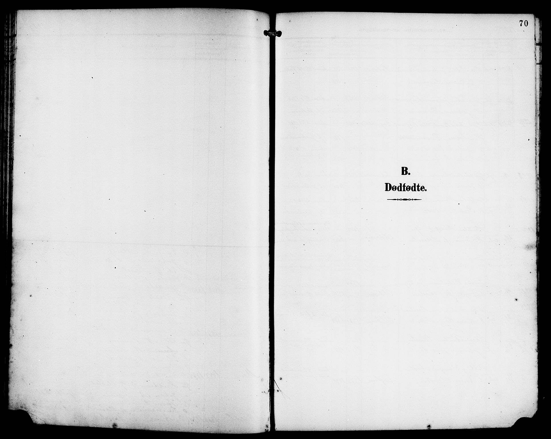 Innvik sokneprestembete, SAB/A-80501: Klokkerbok nr. B 4, 1898-1916, s. 70