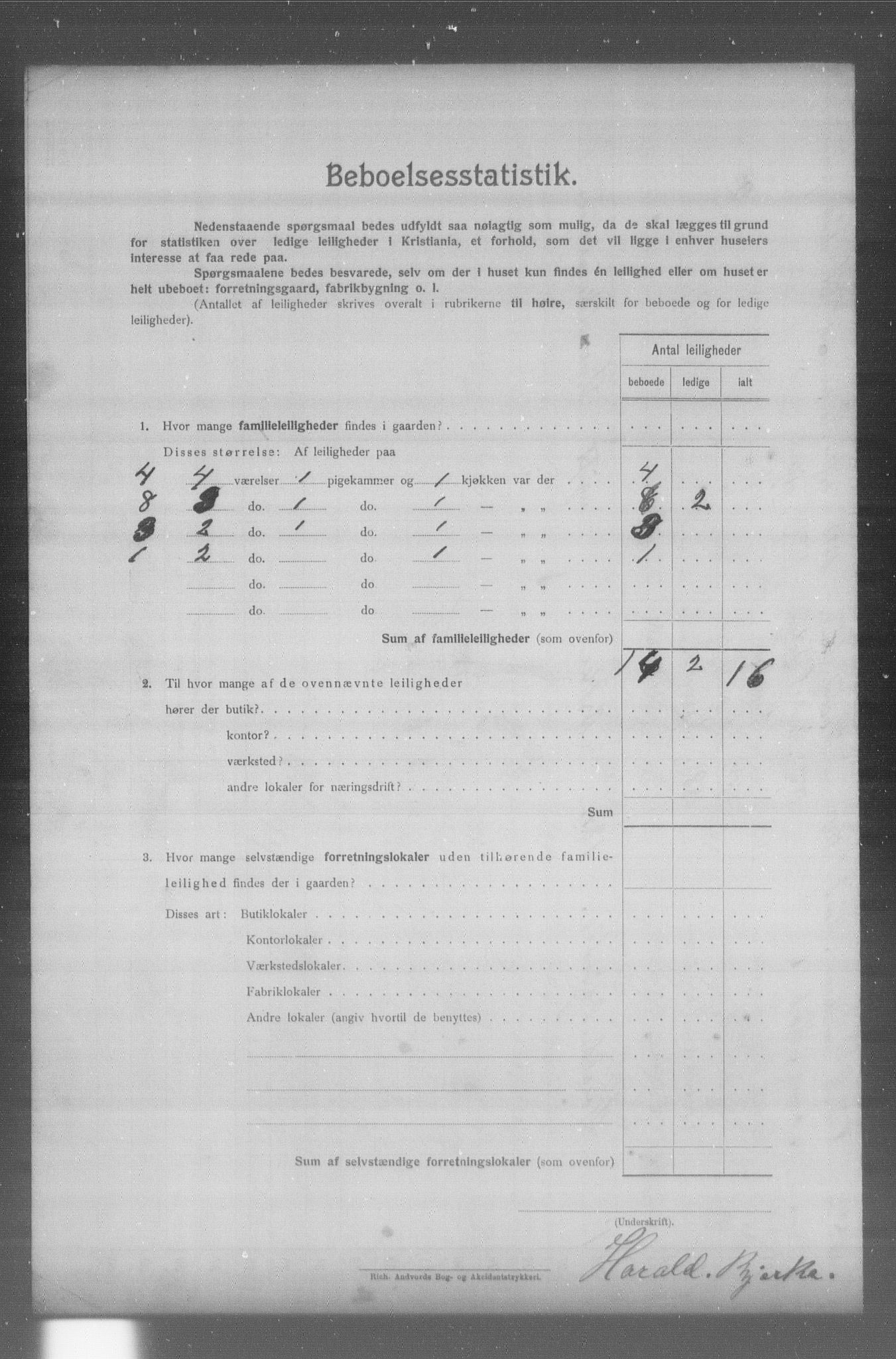 OBA, Kommunal folketelling 31.12.1904 for Kristiania kjøpstad, 1904, s. 19957