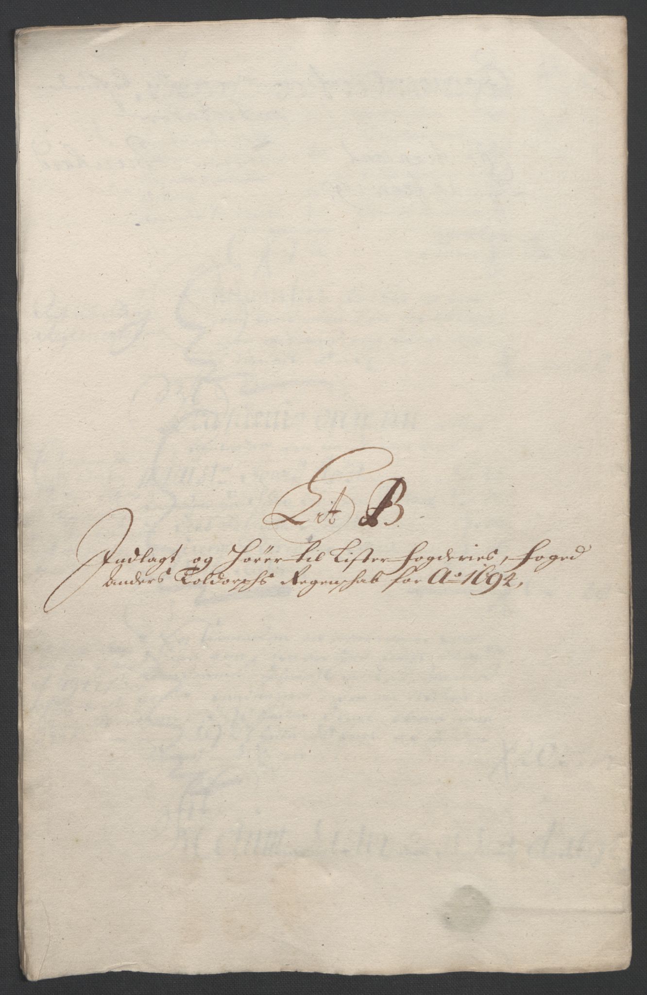 Rentekammeret inntil 1814, Reviderte regnskaper, Fogderegnskap, RA/EA-4092/R43/L2545: Fogderegnskap Lista og Mandal, 1694-1695, s. 43