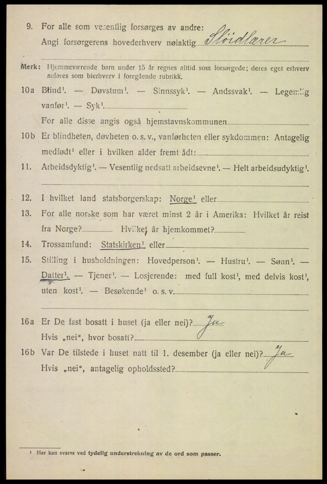 SAH, Folketelling 1920 for 0437 Tynset herred, 1920, s. 7513