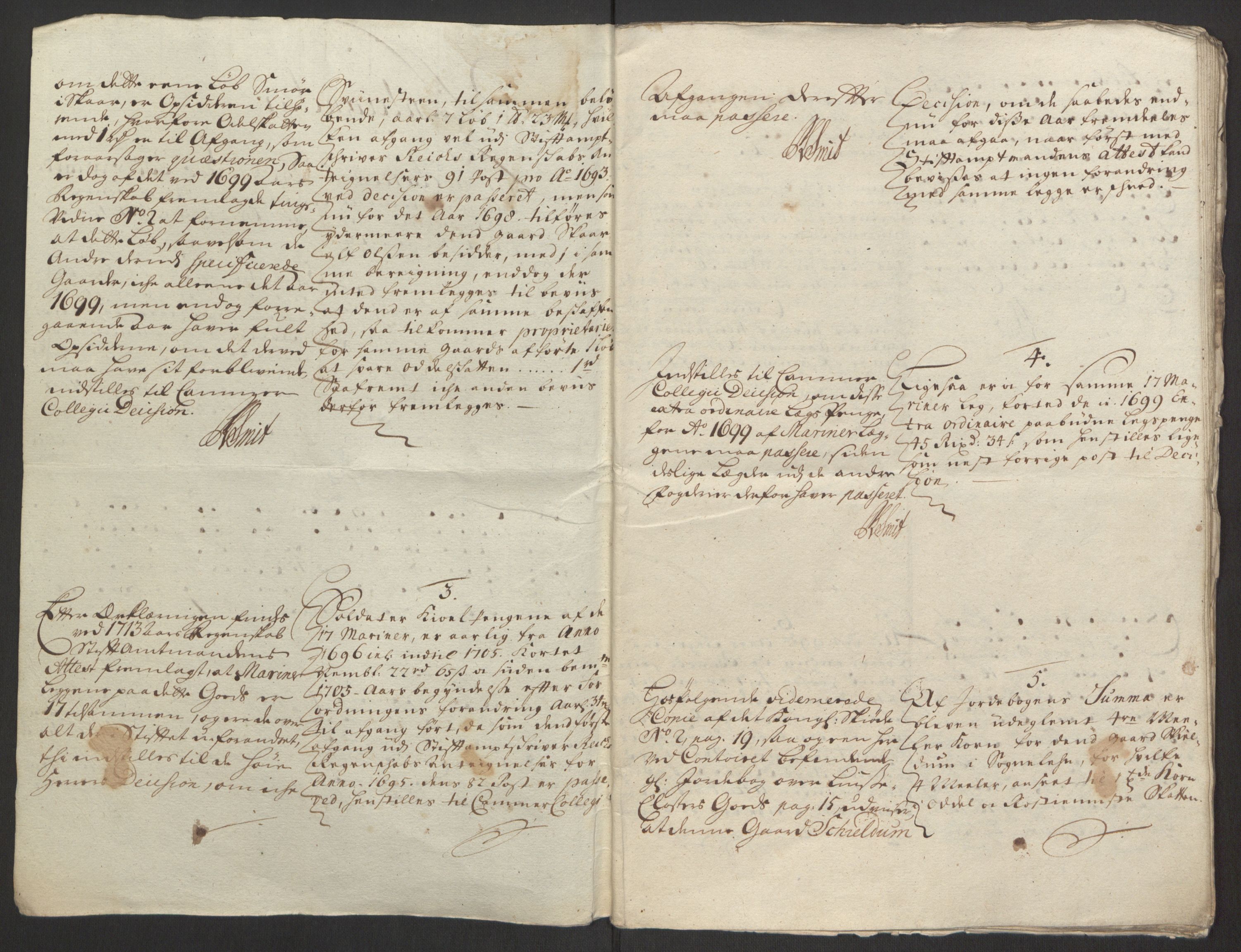 Rentekammeret inntil 1814, Reviderte regnskaper, Fogderegnskap, RA/EA-4092/R50/L3159: Fogderegnskap Lyse kloster, 1691-1709, s. 319