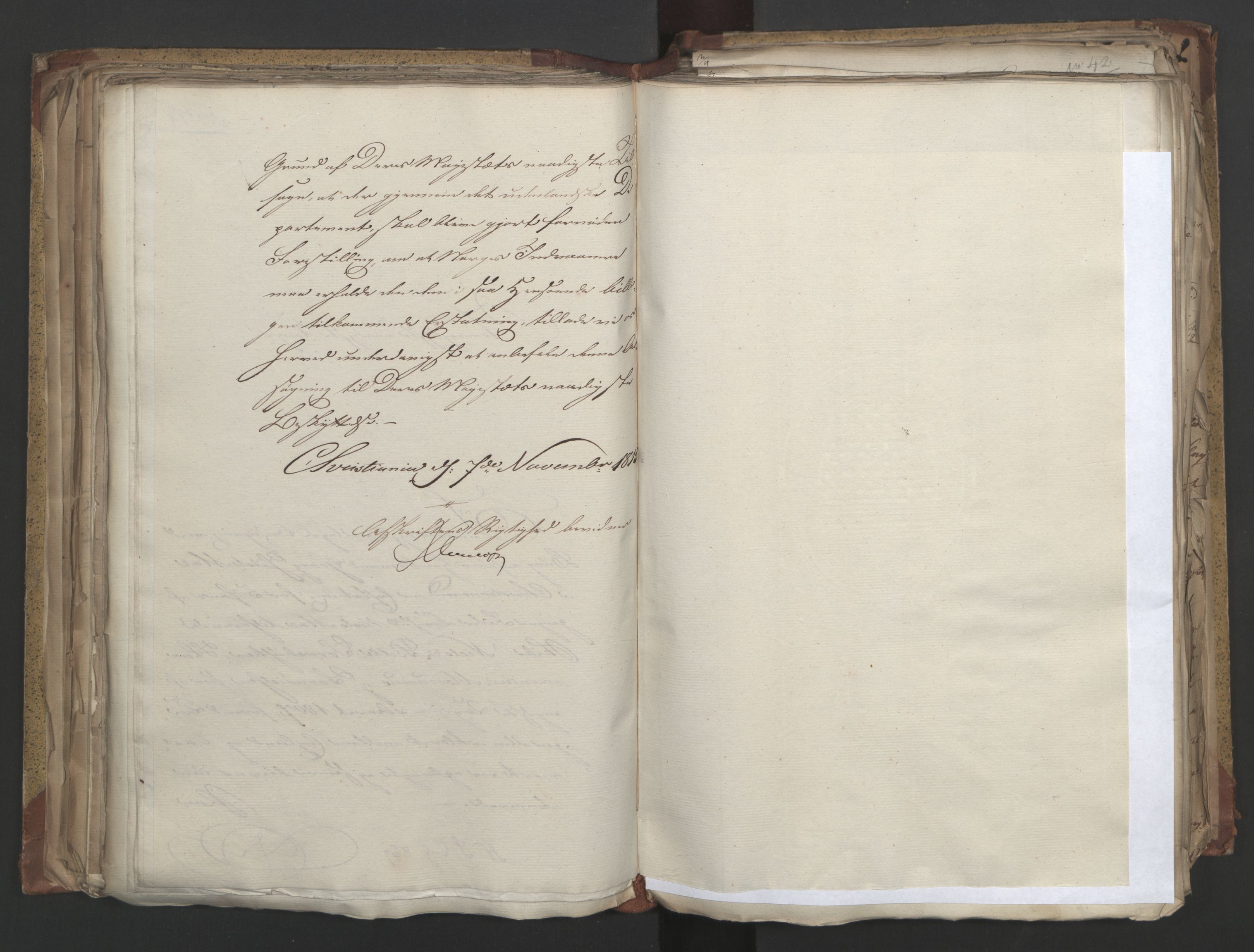 Statsrådsavdelingen i Stockholm, AV/RA-S-1003/D/Da/L0004: Regjeringsinnstillinger nr. 788-999, 1815, s. 195