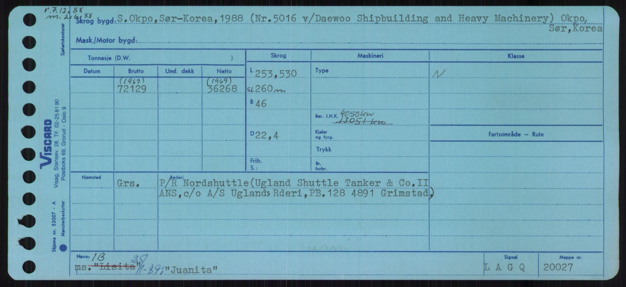Sjøfartsdirektoratet med forløpere, Skipsmålingen, AV/RA-S-1627/H/Ha/L0003/0001: Fartøy, Hilm-Mar / Fartøy, Hilm-Kol, s. 567