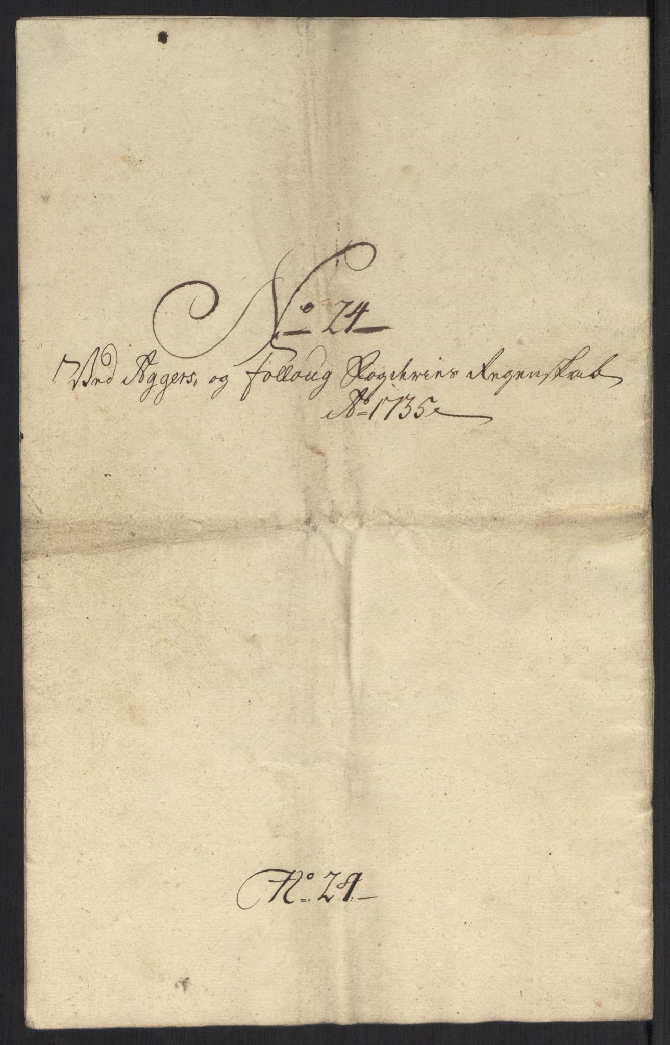 Rentekammeret inntil 1814, Reviderte regnskaper, Fogderegnskap, AV/RA-EA-4092/R10/L0474: Fogderegnskap Aker og Follo, 1735, s. 100