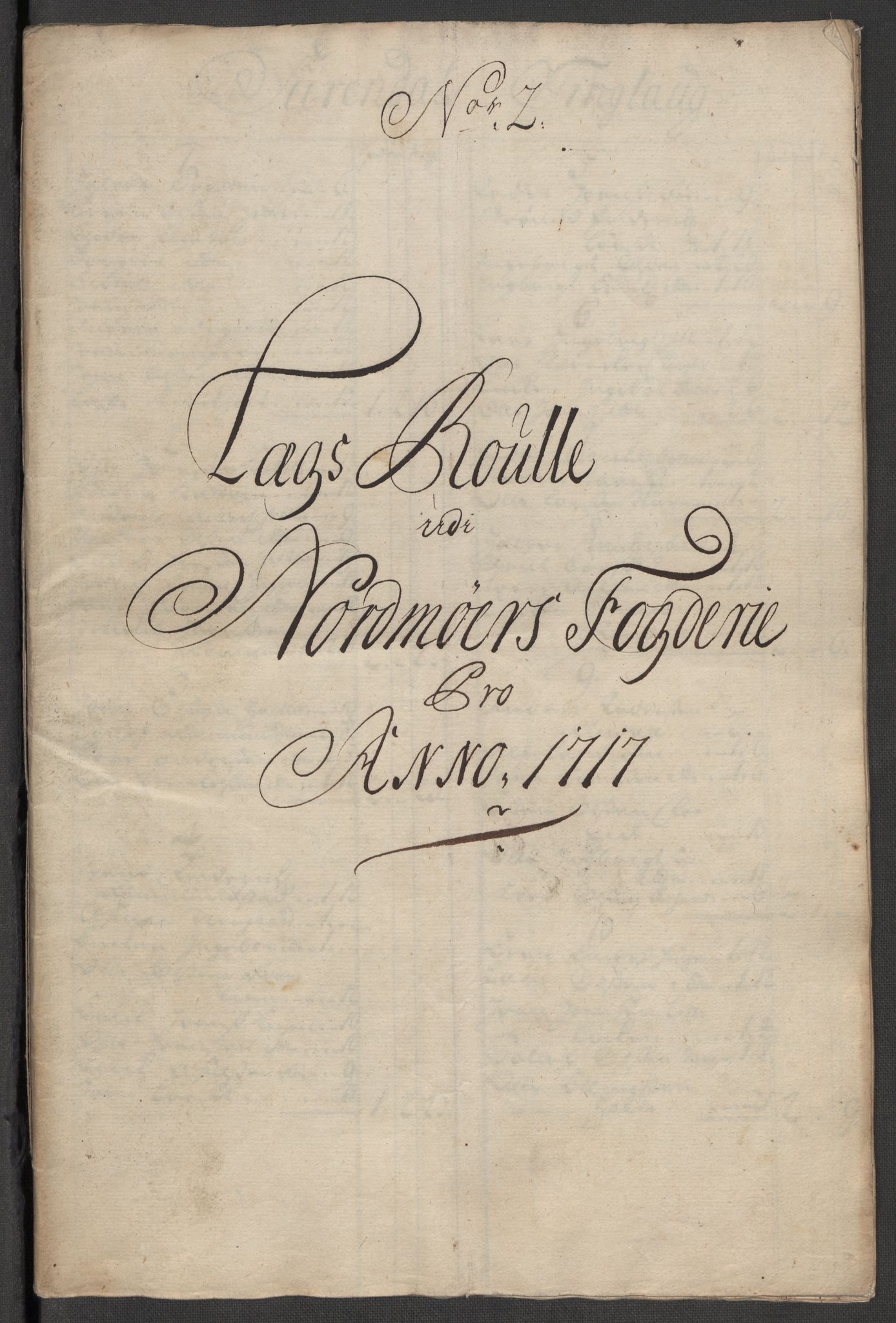 Rentekammeret inntil 1814, Reviderte regnskaper, Fogderegnskap, RA/EA-4092/R56/L3750: Fogderegnskap Nordmøre, 1717, s. 81