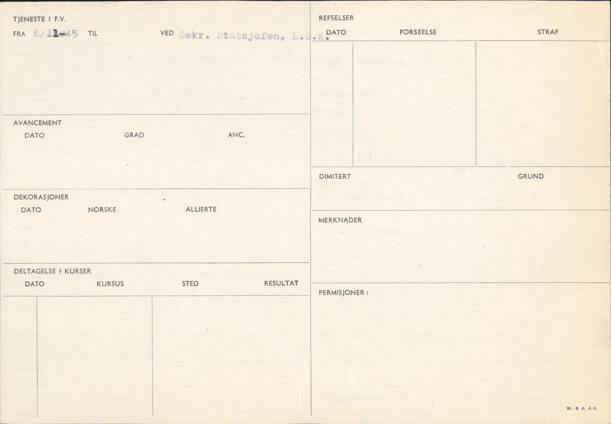 Forsvaret, Forsvarets overkommando/Luftforsvarsstaben, RA/RAFA-4079/P/Pa/L0048: Personellpapirer, 1916, s. 196