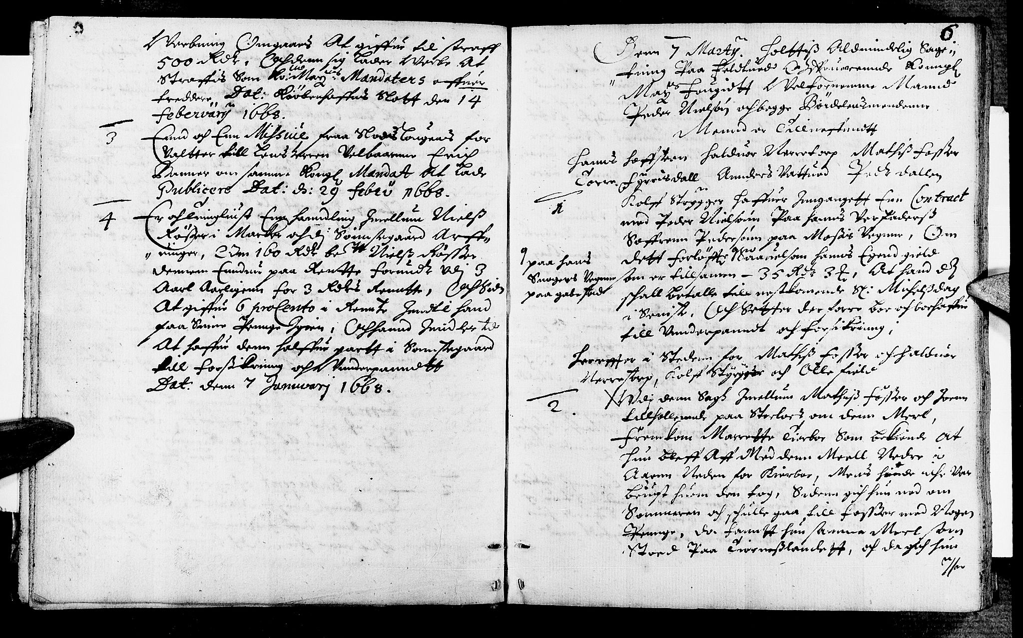 Rakkestad sorenskriveri, SAO/A-10686/F/Fb/L0004: Tingbøker, 1668, s. 5b-6a