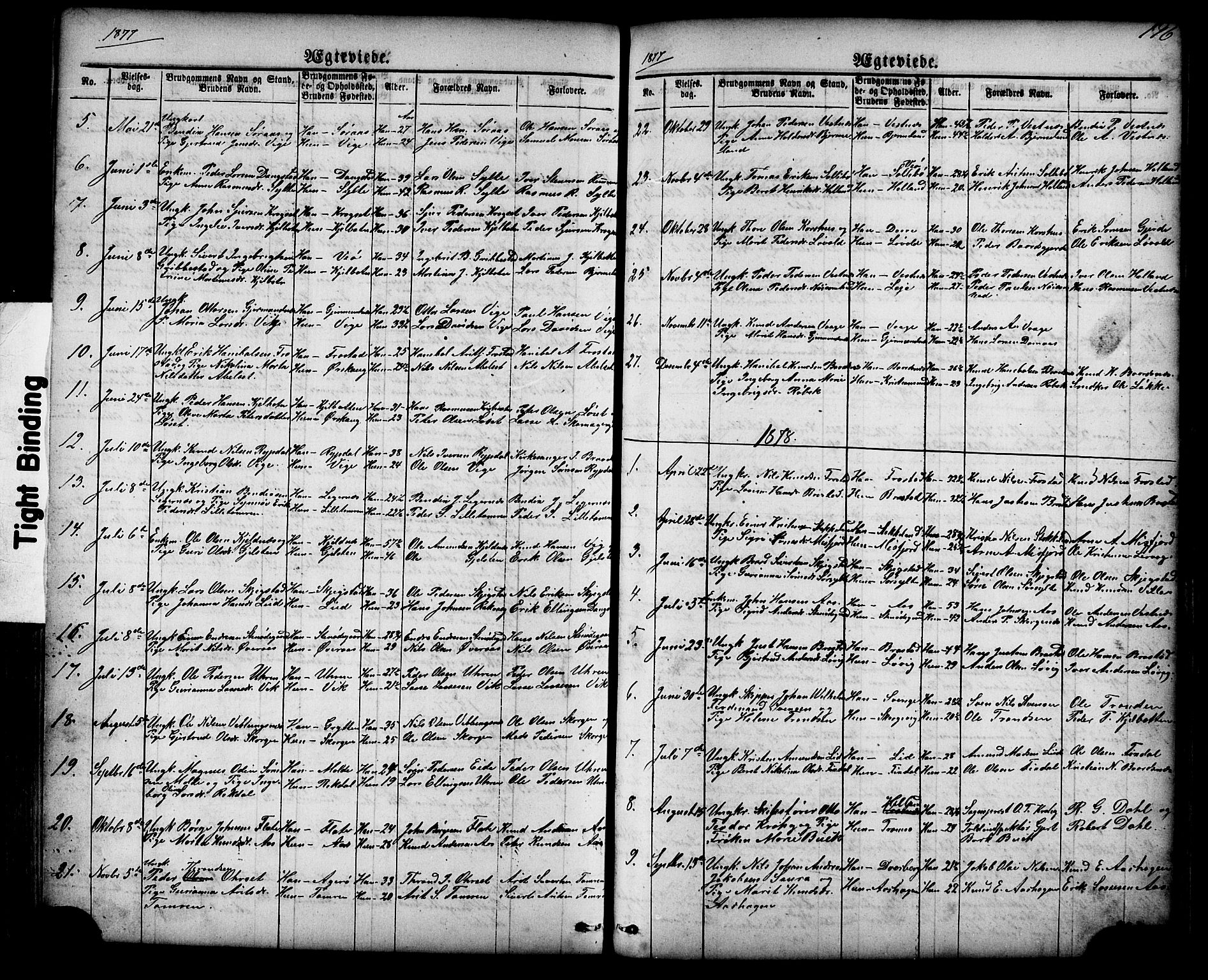 Ministerialprotokoller, klokkerbøker og fødselsregistre - Møre og Romsdal, SAT/A-1454/539/L0536: Klokkerbok nr. 539C02, 1867-1913, s. 196