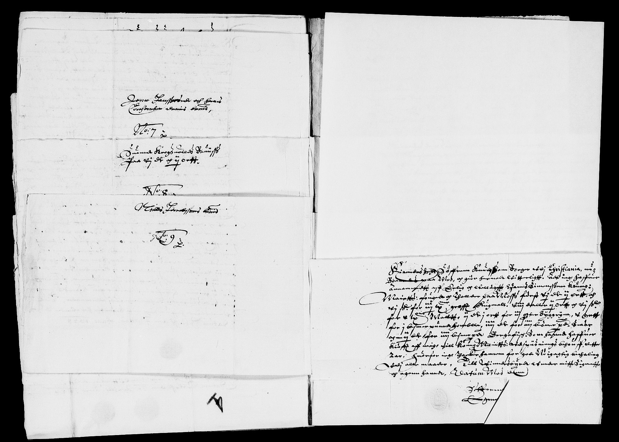 Rentekammeret inntil 1814, Reviderte regnskaper, Lensregnskaper, AV/RA-EA-5023/R/Rb/Rba/L0087: Akershus len, 1628-1629