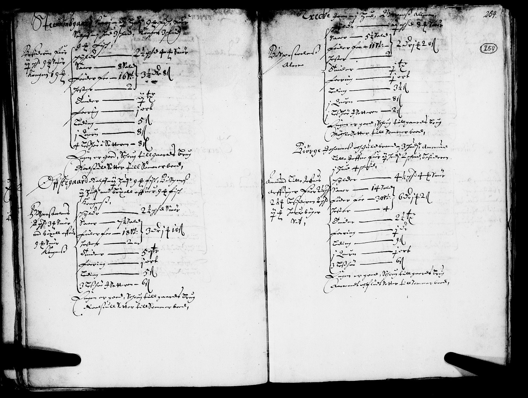 Rentekammeret inntil 1814, Realistisk ordnet avdeling, AV/RA-EA-4070/N/Nb/Nba/L0015: Gudbrandsdalen fogderi, 2. del, 1668, s. 253b-254a