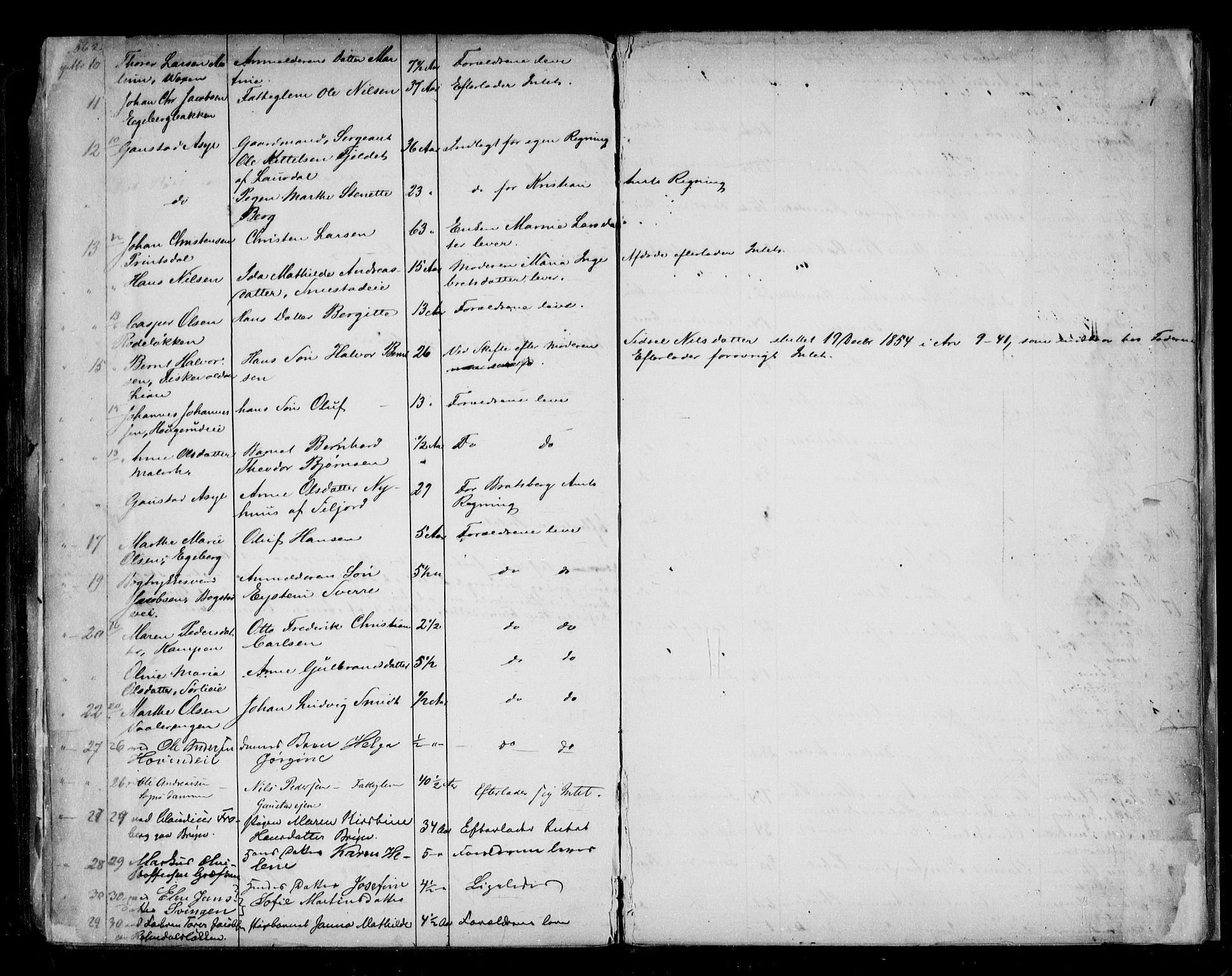 Aker sorenskriveri, AV/SAO-A-10895/H/Ha/Haa/L0003: Dødsanmeldelsesprotokoll, 1850-1864, s. 7
