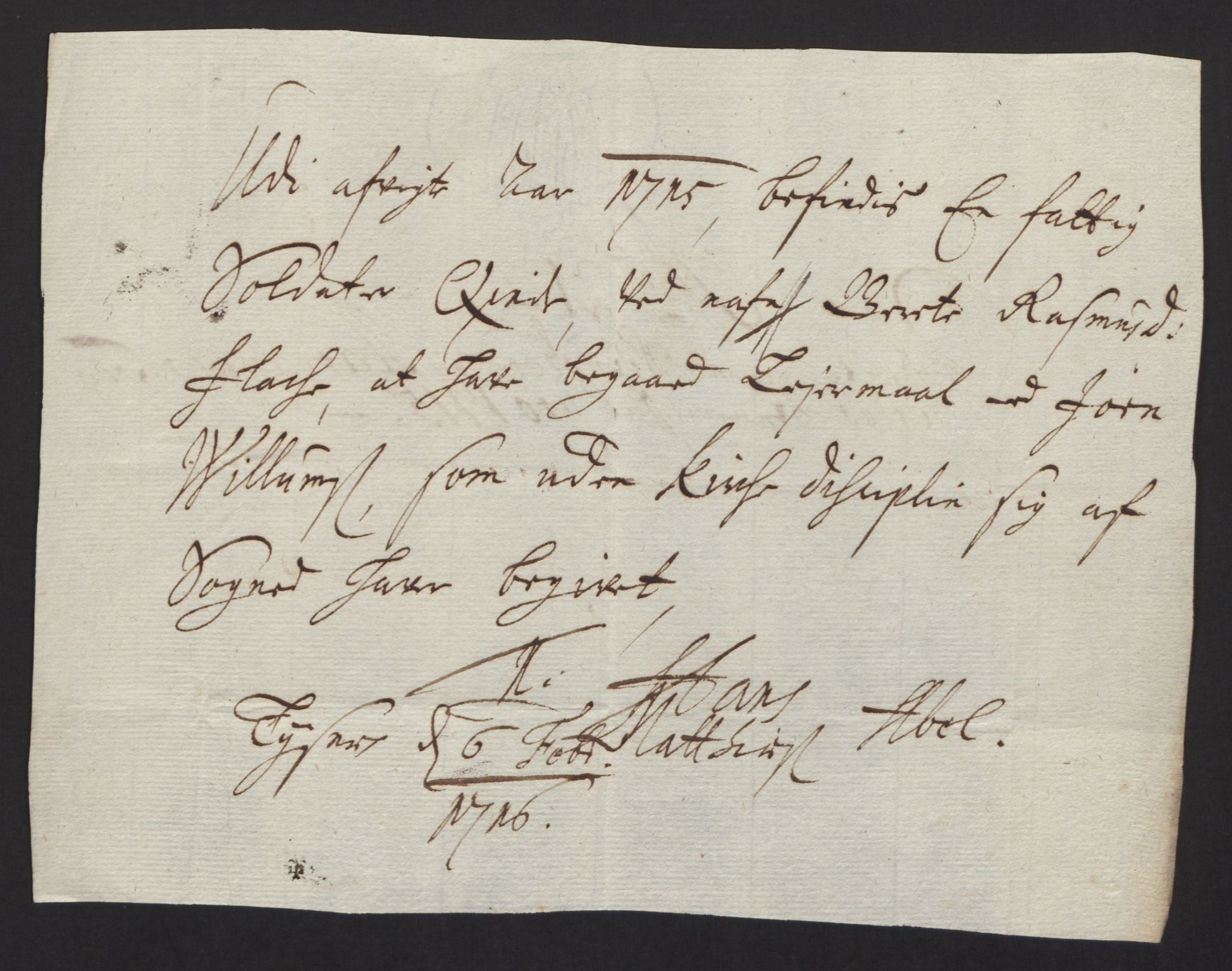 Rentekammeret inntil 1814, Reviderte regnskaper, Fogderegnskap, AV/RA-EA-4092/R48/L2991: Fogderegnskap Sunnhordland og Hardanger, 1715, s. 182