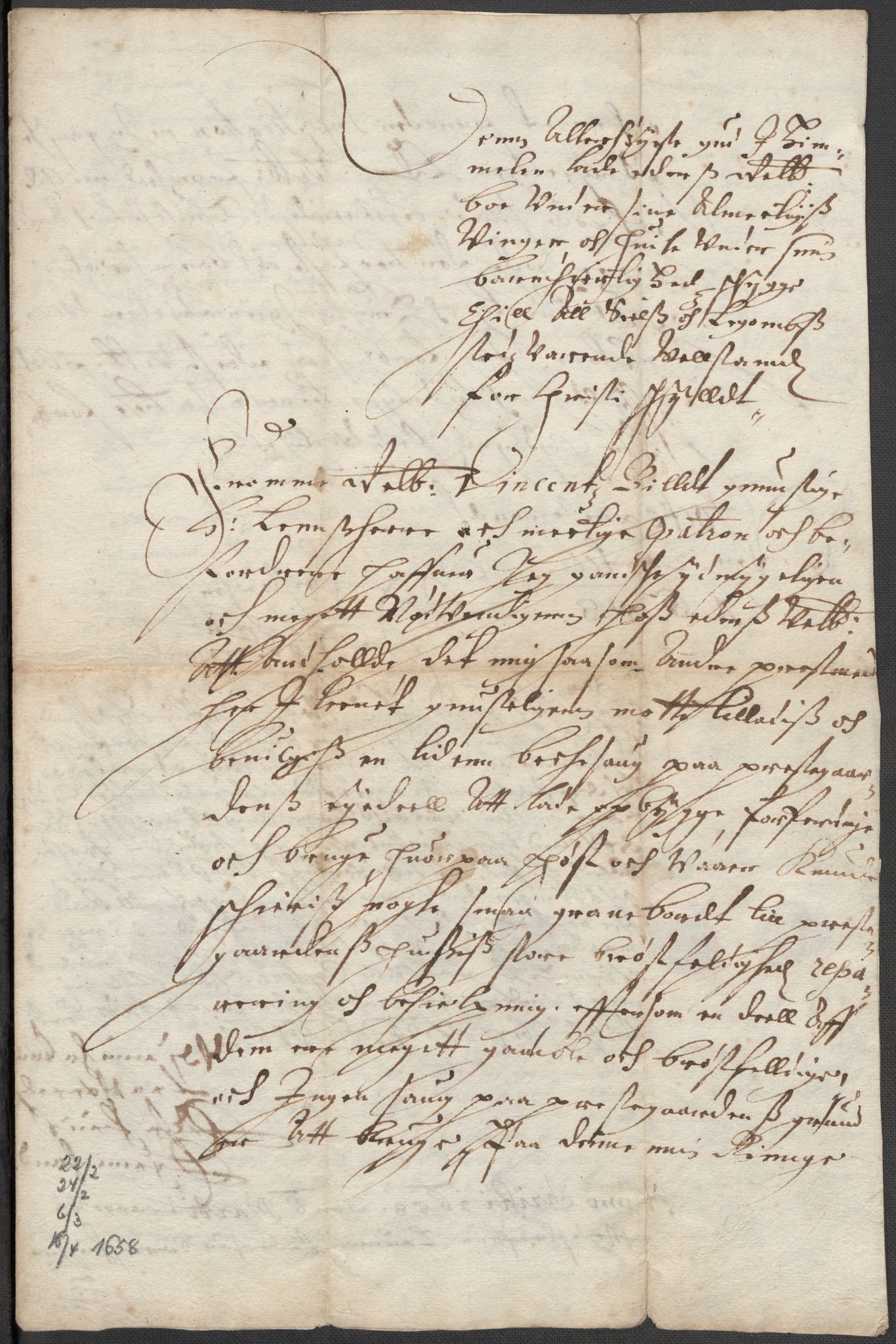 Riksarkivets diplomsamling, AV/RA-EA-5965/F15/L0021: Prestearkiv - Vestfold, 1573-1858, s. 257