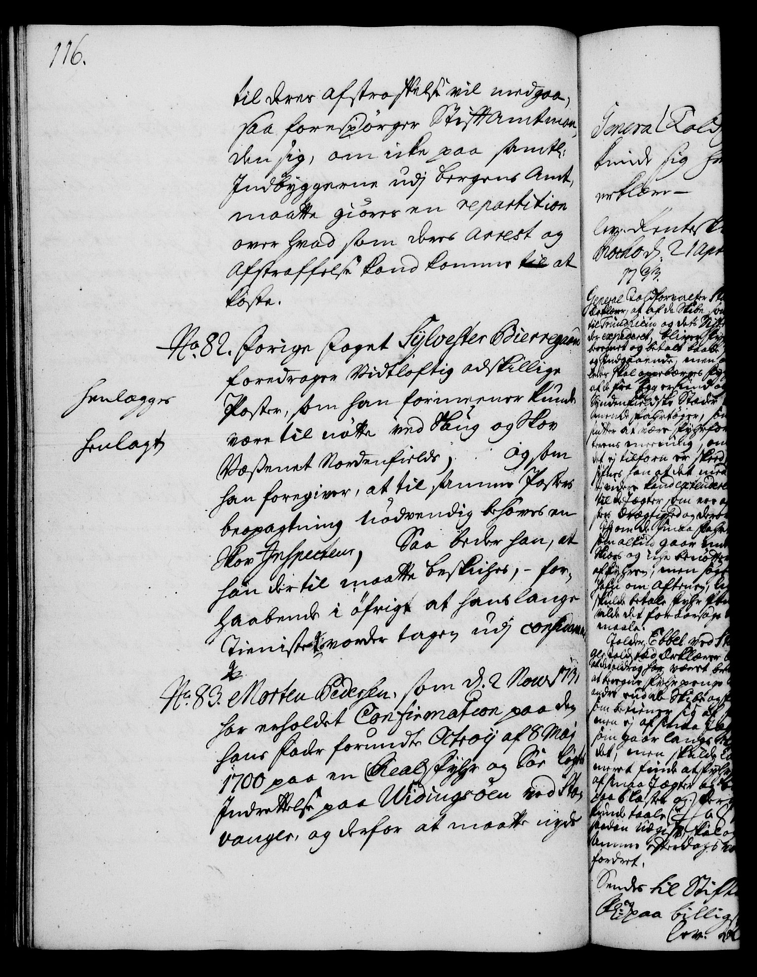 Rentekammeret, Kammerkanselliet, RA/EA-3111/G/Gh/Gha/L0015: Norsk ekstraktmemorialprotokoll (merket RK 53.60), 1733, s. 116
