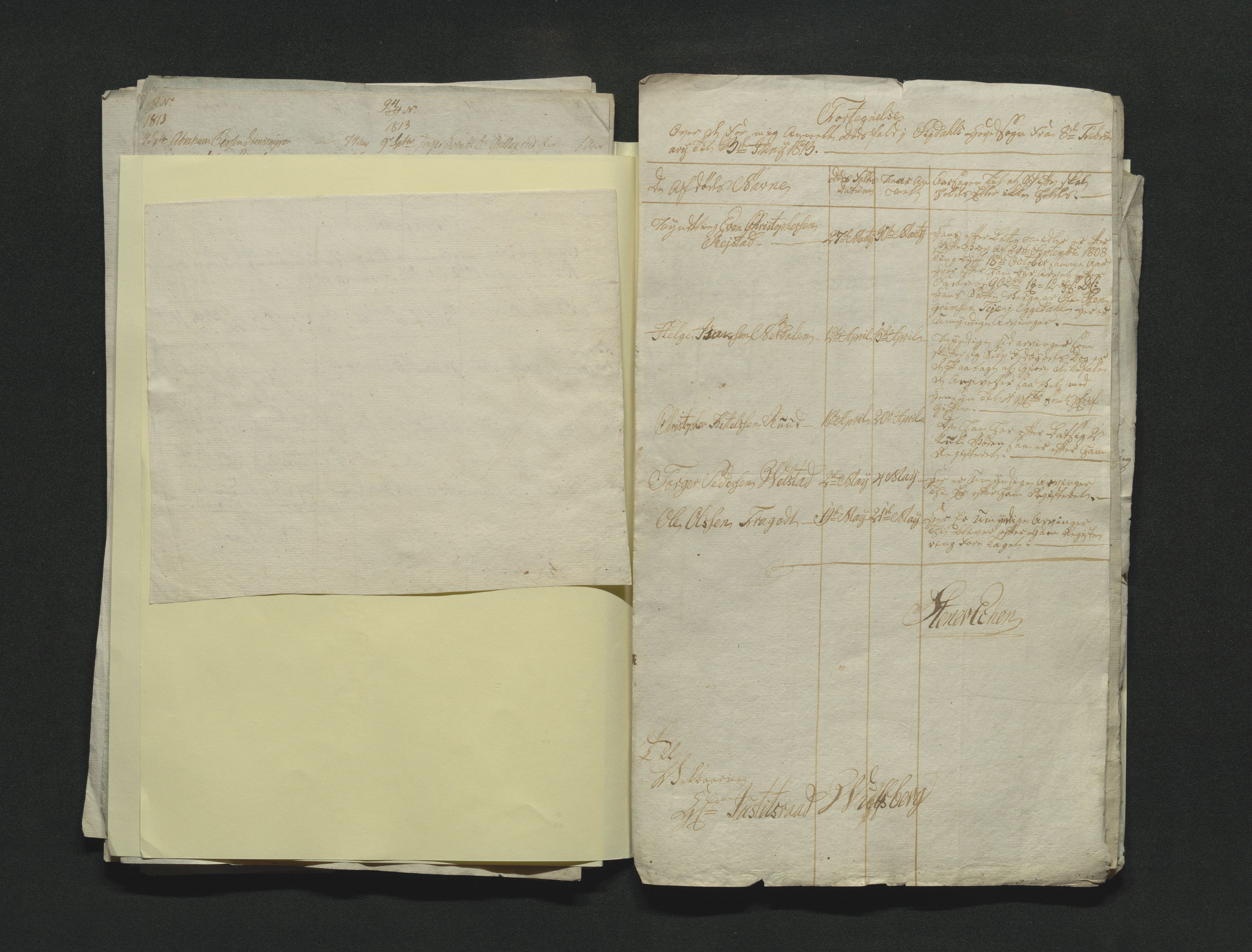 Eiker, Modum og Sigdal sorenskriveri, AV/SAKO-A-123/H/Ha/Hab/L0001: Dødsfallsmeldinger, 1812-1822, s. 29
