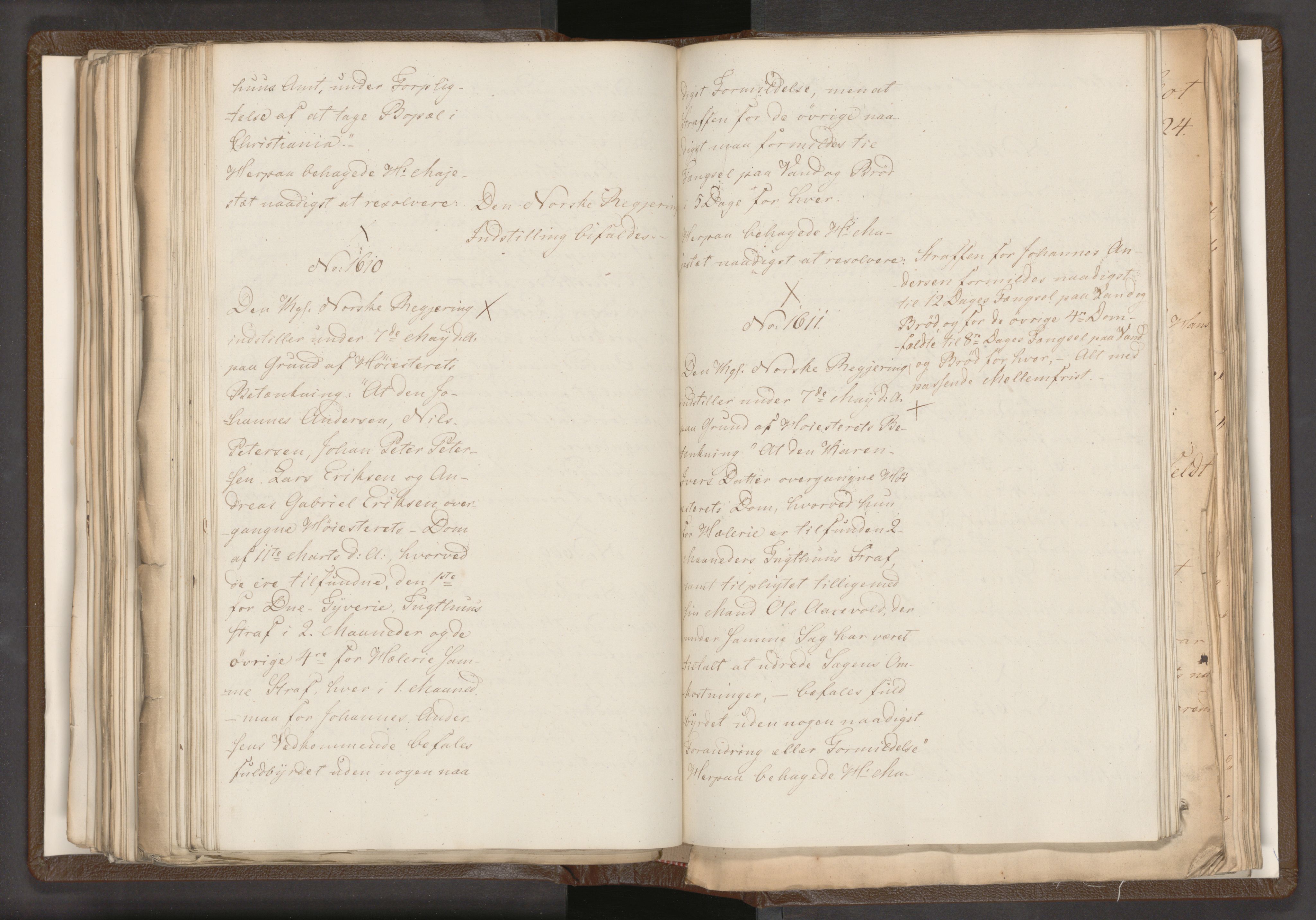Statsrådssekretariatet, AV/RA-S-1001/A/Ab/L0018: Kgl. res. nr. 1112-1753, 1. halvår, 1824