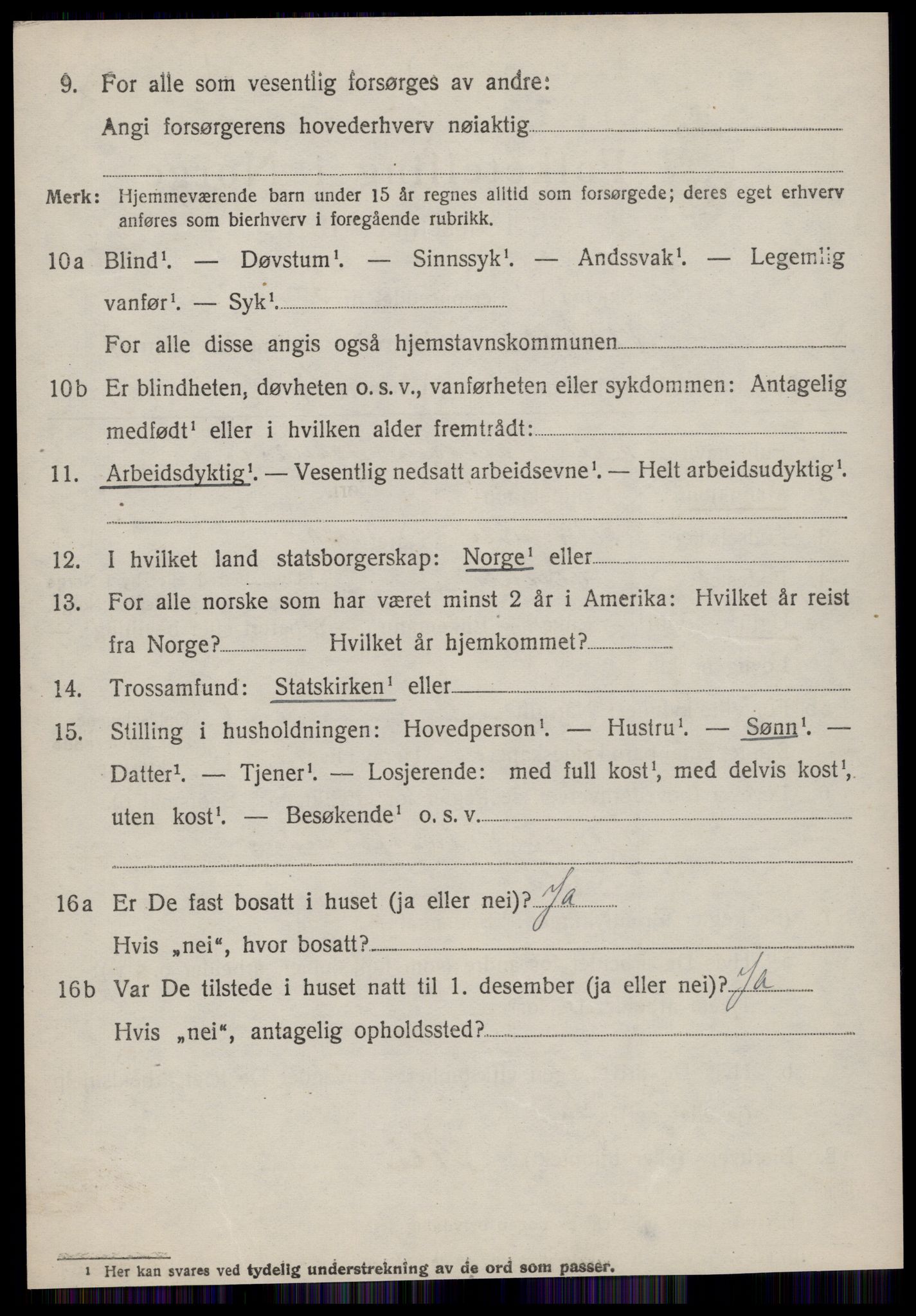 SAT, Folketelling 1920 for 1535 Vestnes herred, 1920, s. 5134