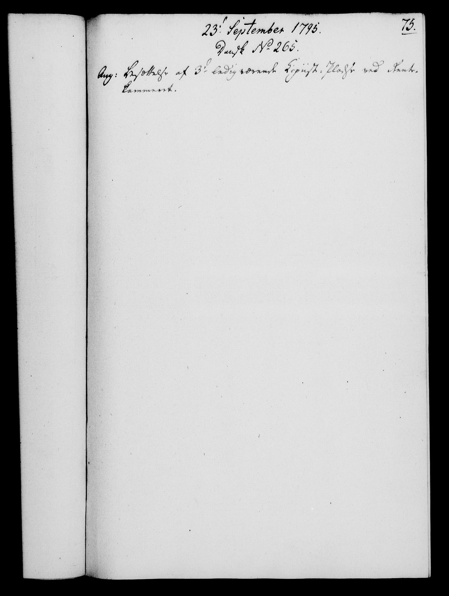 Rentekammeret, Kammerkanselliet, AV/RA-EA-3111/G/Gf/Gfa/L0077: Norsk relasjons- og resolusjonsprotokoll (merket RK 52.77), 1795, s. 376