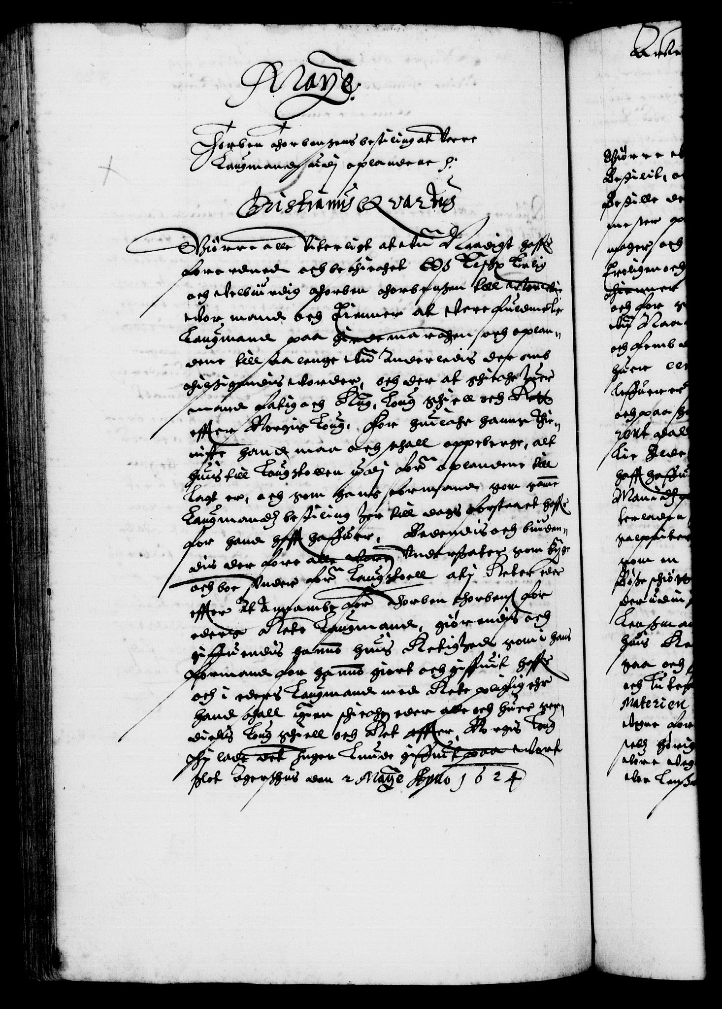 Danske Kanselli 1572-1799, AV/RA-EA-3023/F/Fc/Fca/Fcaa/L0004: Norske registre (mikrofilm), 1617-1630, s. 320b