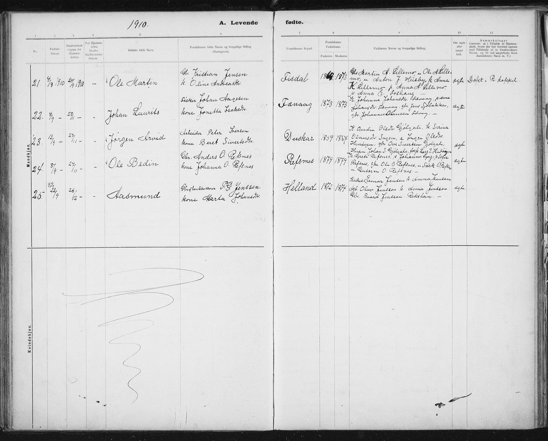 Ministerialprotokoller, klokkerbøker og fødselsregistre - Sør-Trøndelag, SAT/A-1456/653/L0660: Klokkerbok nr. 653C04, 1894-1919