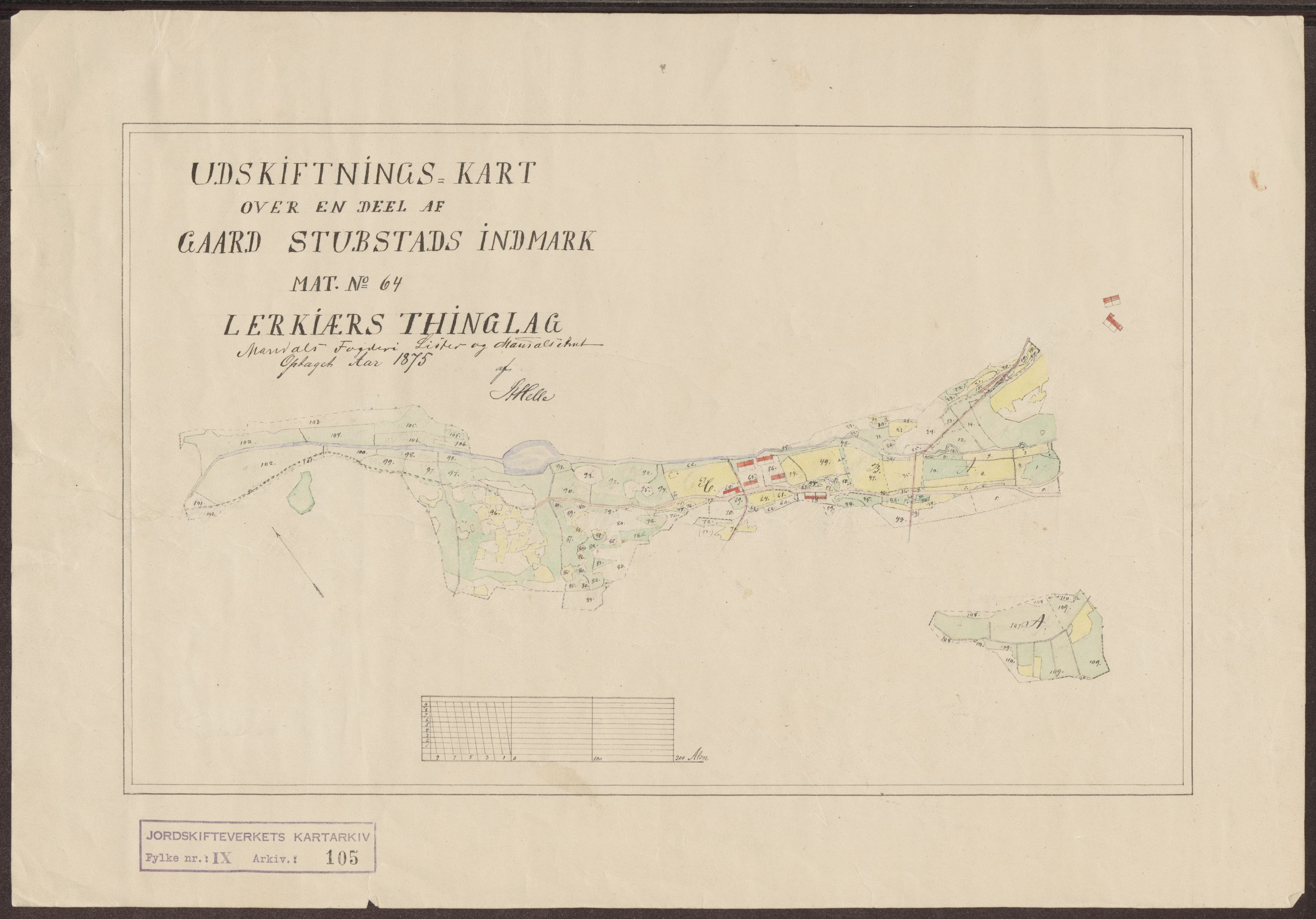 Jordskifteverkets kartarkiv, AV/RA-S-3929/T, 1859-1988, s. 148