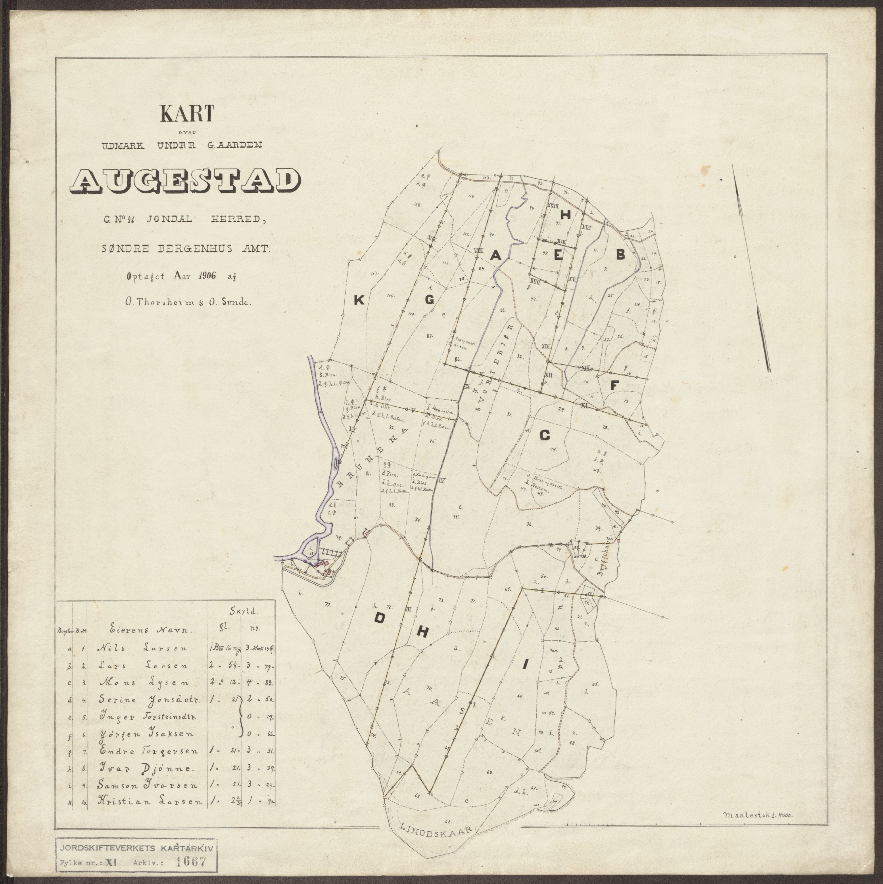 Jordskifteverkets kartarkiv, AV/RA-S-3929/T, 1859-1988, s. 1831