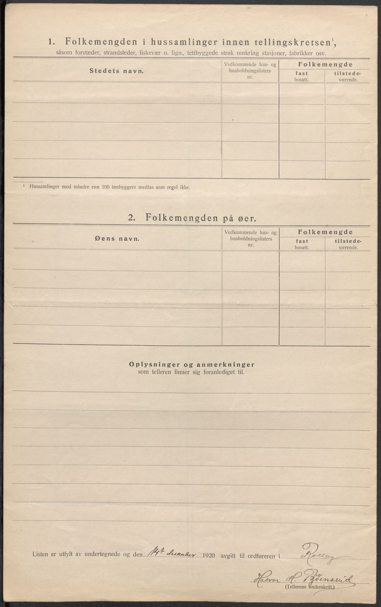 SAKO, Folketelling 1920 for 0632 Rollag herred, 1920, s. 16