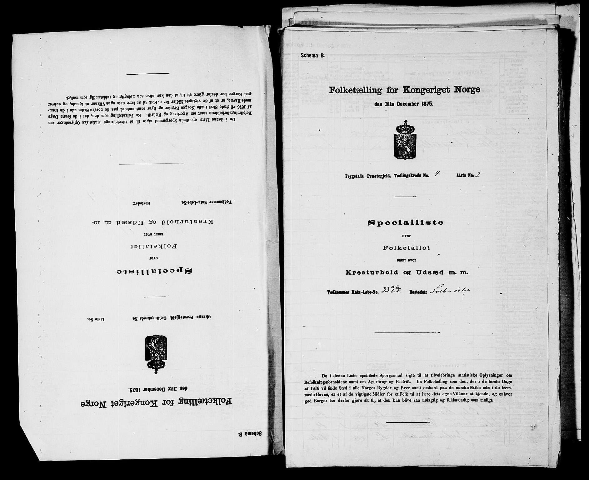 RA, Folketelling 1875 for 0122P Trøgstad prestegjeld, 1875, s. 372