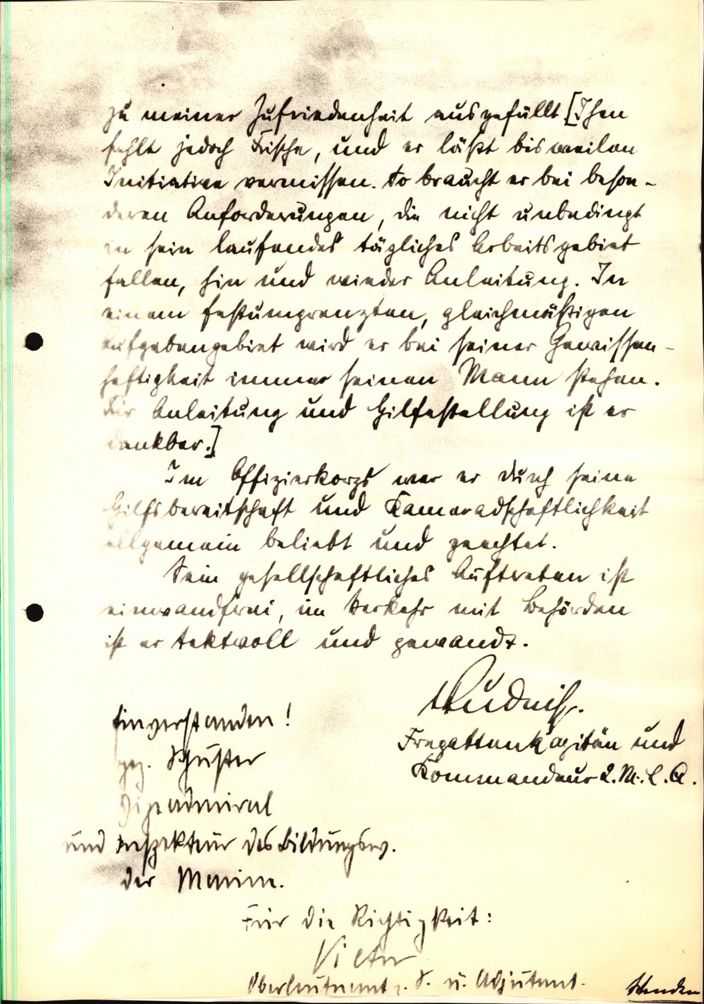 Forsvaret, Forsvarets overkommando II, RA/RAFA-3915/D/Db/L0022: CI Questionaires. Tyske okkupasjonsstyrker i Norge. Tyskere., 1945-1946, s. 71