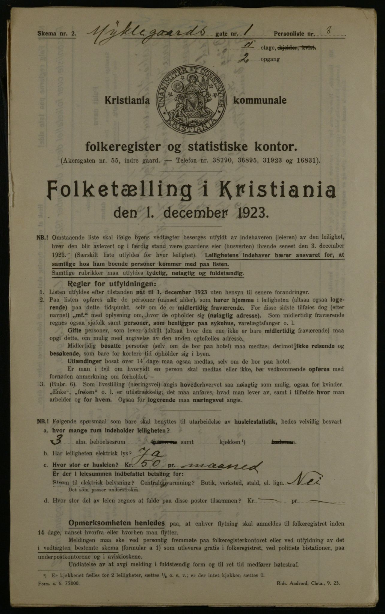 OBA, Kommunal folketelling 1.12.1923 for Kristiania, 1923, s. 75137