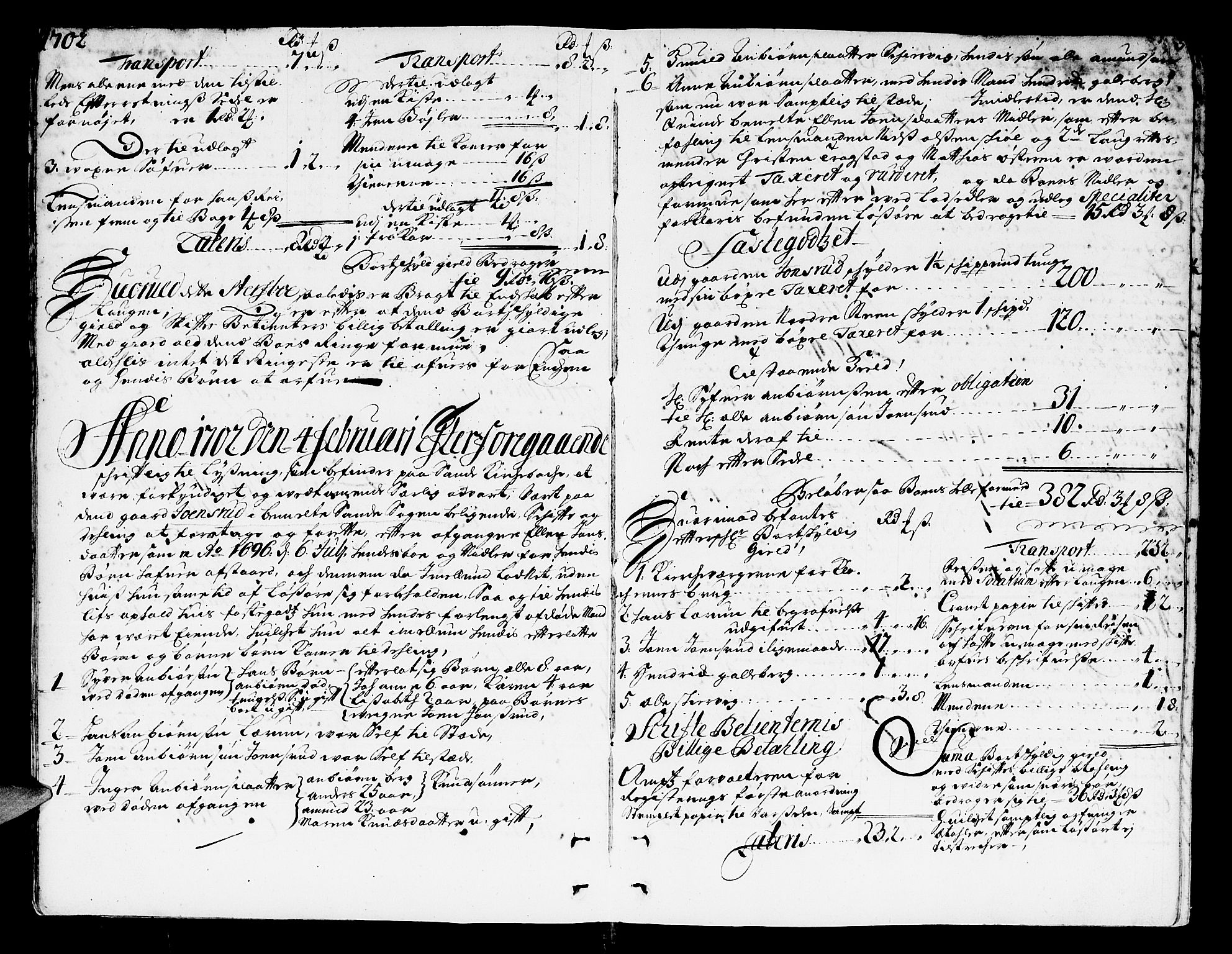 Nordre Jarlsberg sorenskriveri, AV/SAKO-A-80/H/Hc/L0005: Skifteprotokoll, 1702-1709, s. 4b-5a