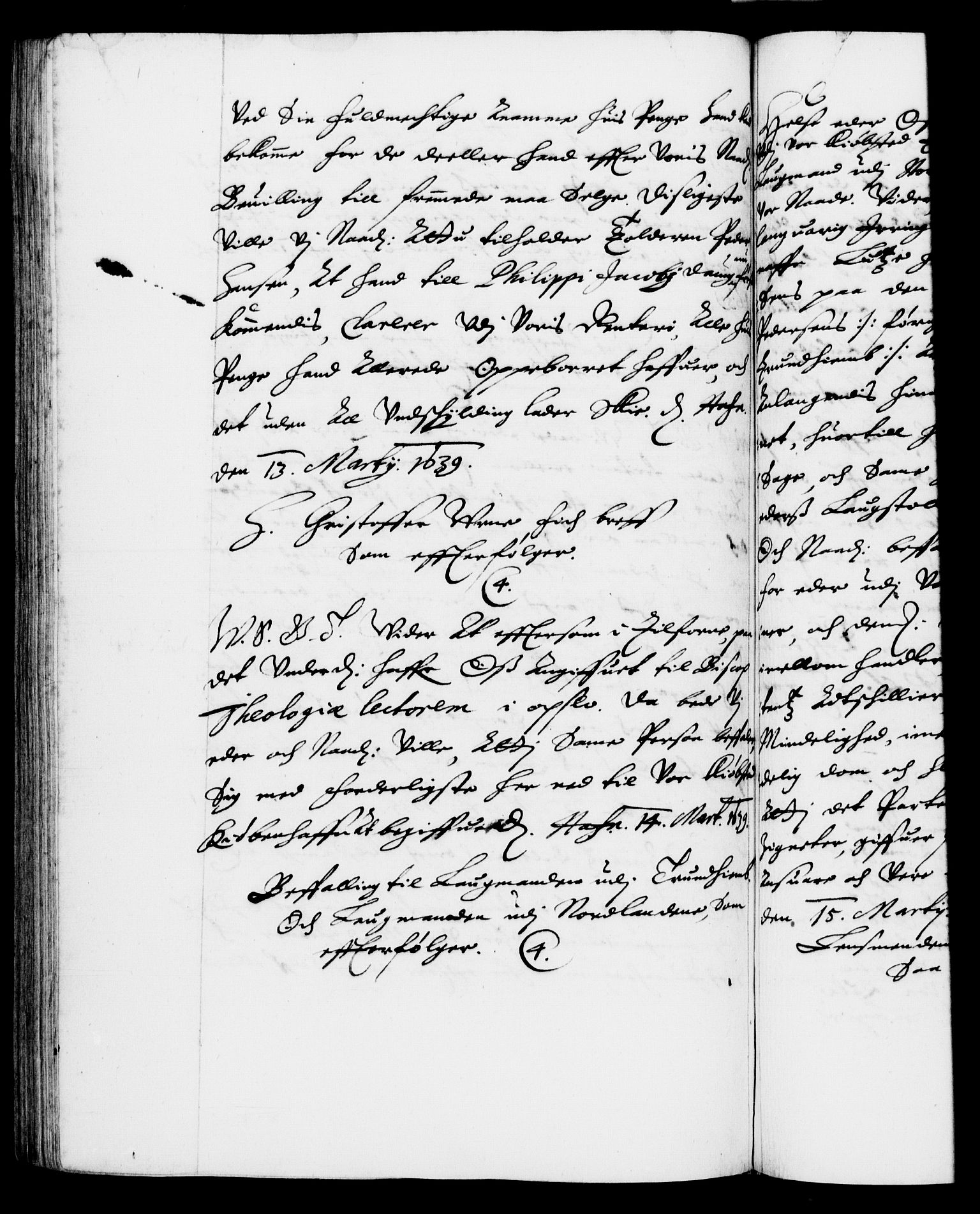 Danske Kanselli 1572-1799, AV/RA-EA-3023/F/Fc/Fca/Fcab/L0006: Norske tegnelser (mikrofilm), 1634-1639, s. 400b