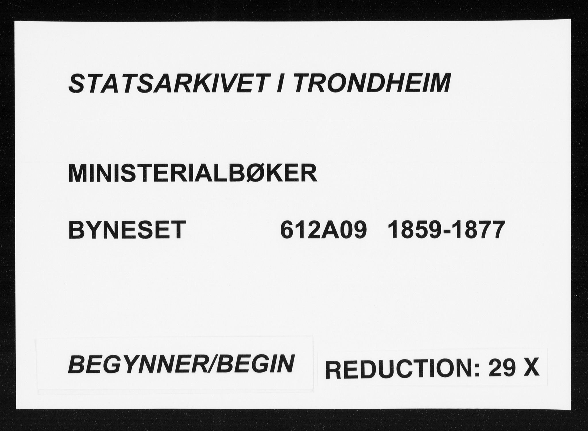 Ministerialprotokoller, klokkerbøker og fødselsregistre - Sør-Trøndelag, AV/SAT-A-1456/612/L0377: Ministerialbok nr. 612A09, 1859-1877