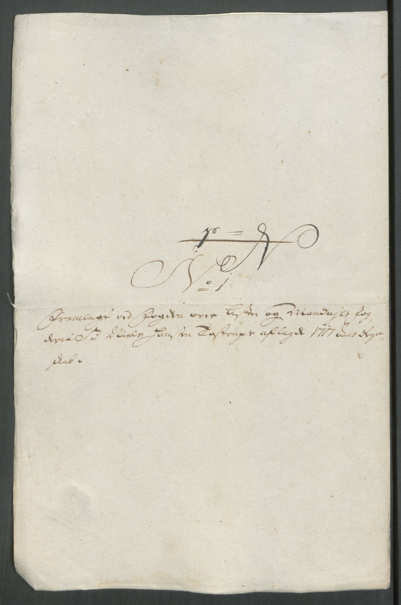 Rentekammeret inntil 1814, Reviderte regnskaper, Fogderegnskap, AV/RA-EA-4092/R43/L2561: Fogderegnskap Lista og Mandal, 1717, s. 17