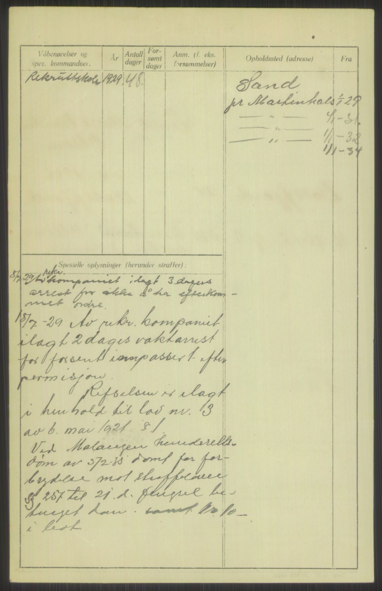 Forsvaret, Troms infanteriregiment nr. 16, AV/RA-RAFA-3146/P/Pa/L0013/0004: Rulleblad / Rulleblad for regimentets menige mannskaper, årsklasse 1929, 1929, s. 996