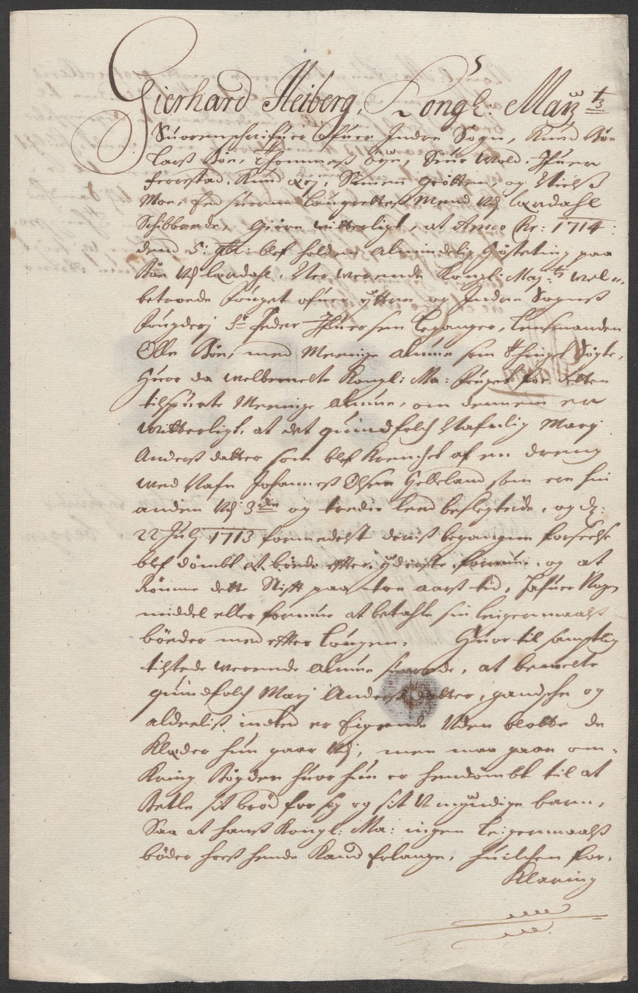 Rentekammeret inntil 1814, Reviderte regnskaper, Fogderegnskap, AV/RA-EA-4092/R52/L3319: Fogderegnskap Sogn, 1713-1714, s. 335