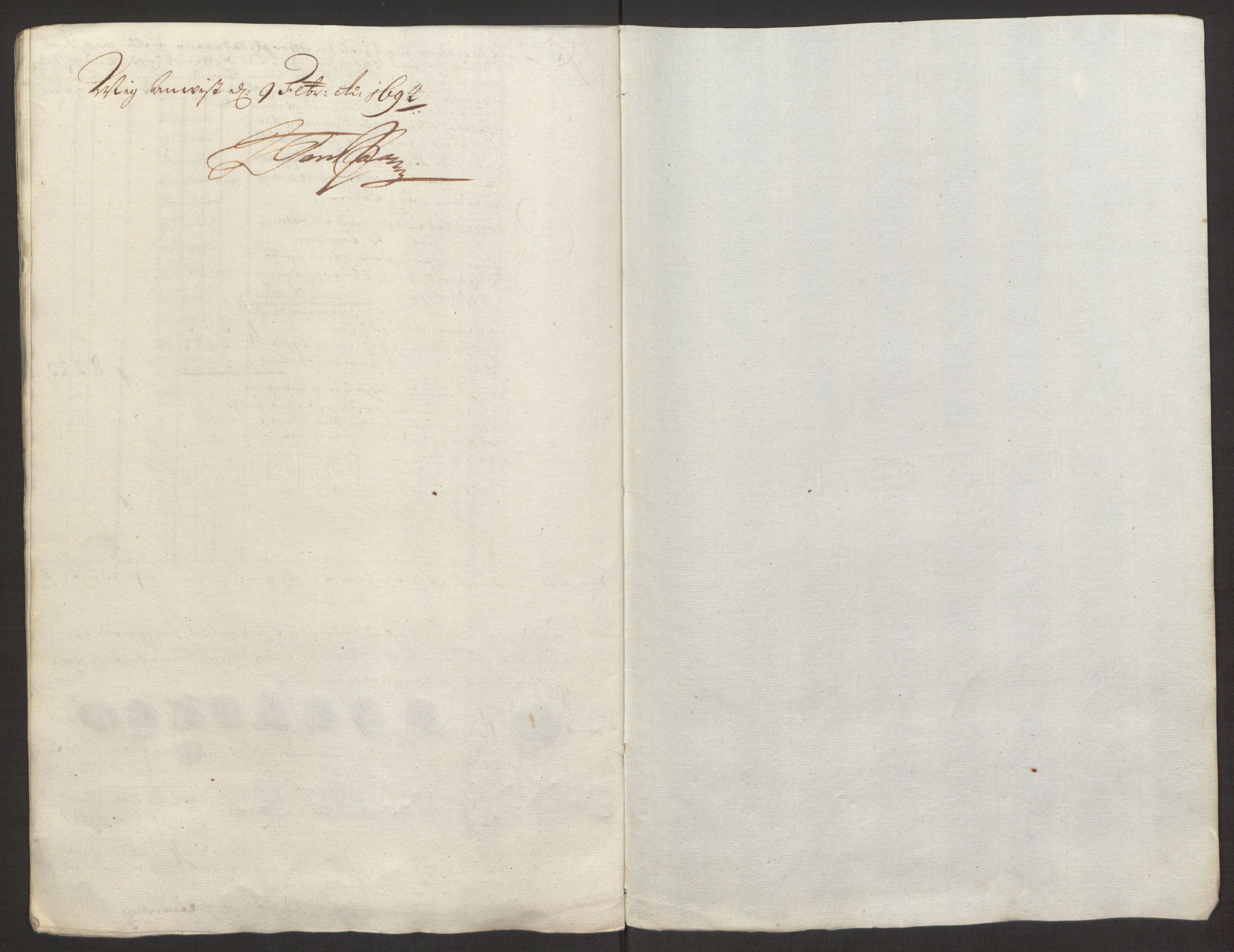 Rentekammeret inntil 1814, Reviderte regnskaper, Fogderegnskap, RA/EA-4092/R59/L3943: Fogderegnskap Gauldal, 1693, s. 134