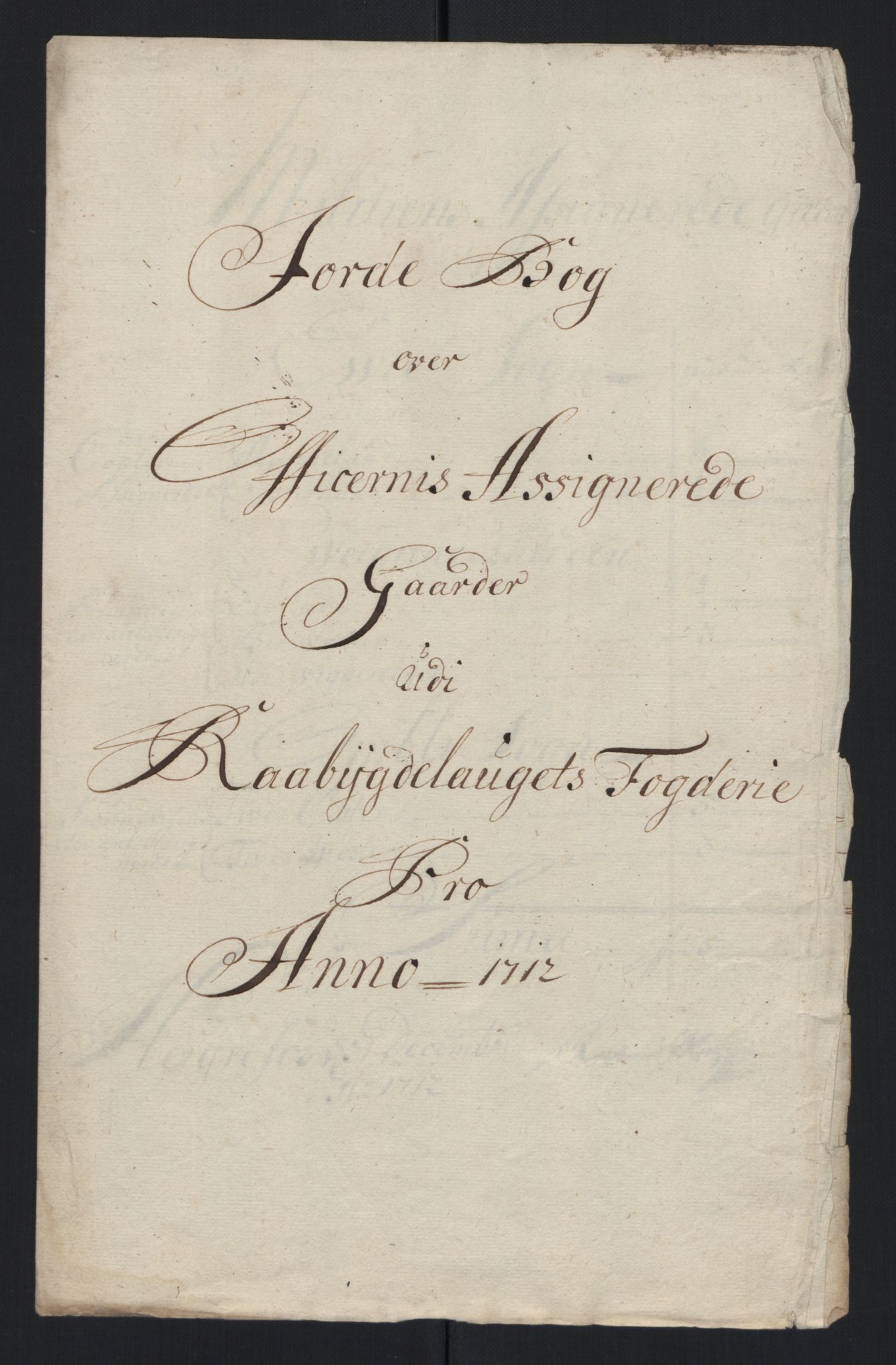 Rentekammeret inntil 1814, Reviderte regnskaper, Fogderegnskap, AV/RA-EA-4092/R40/L2450: Fogderegnskap Råbyggelag, 1712-1713, s. 201