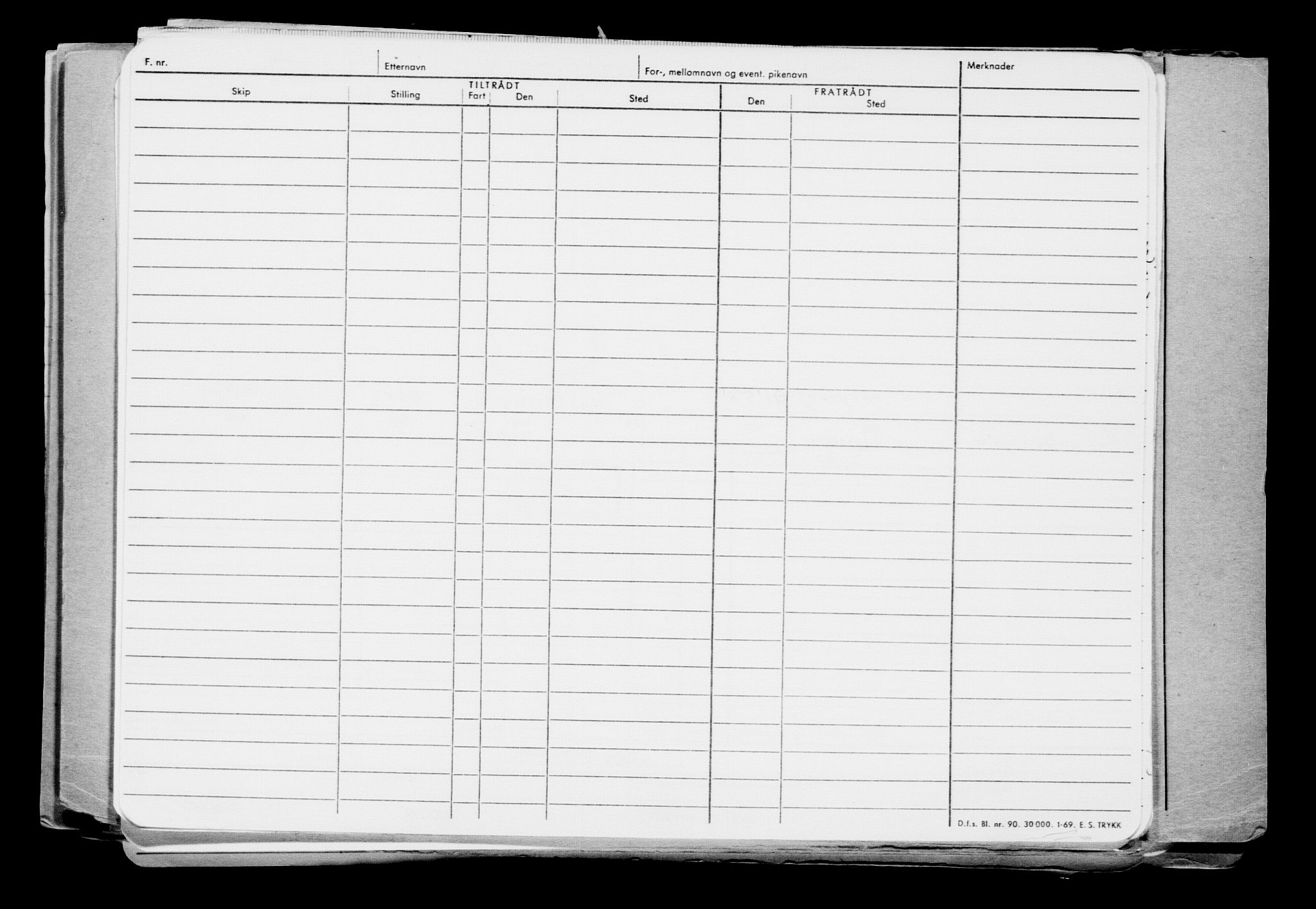 Direktoratet for sjømenn, AV/RA-S-3545/G/Gb/L0184: Hovedkort, 1920, s. 408