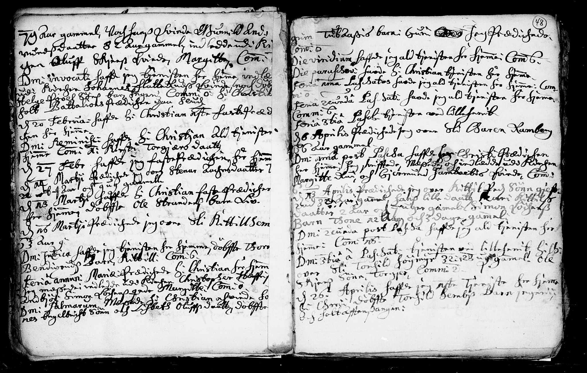 Heddal kirkebøker, AV/SAKO-A-268/F/Fa/L0002: Ministerialbok nr. I 2, 1699-1722, s. 48