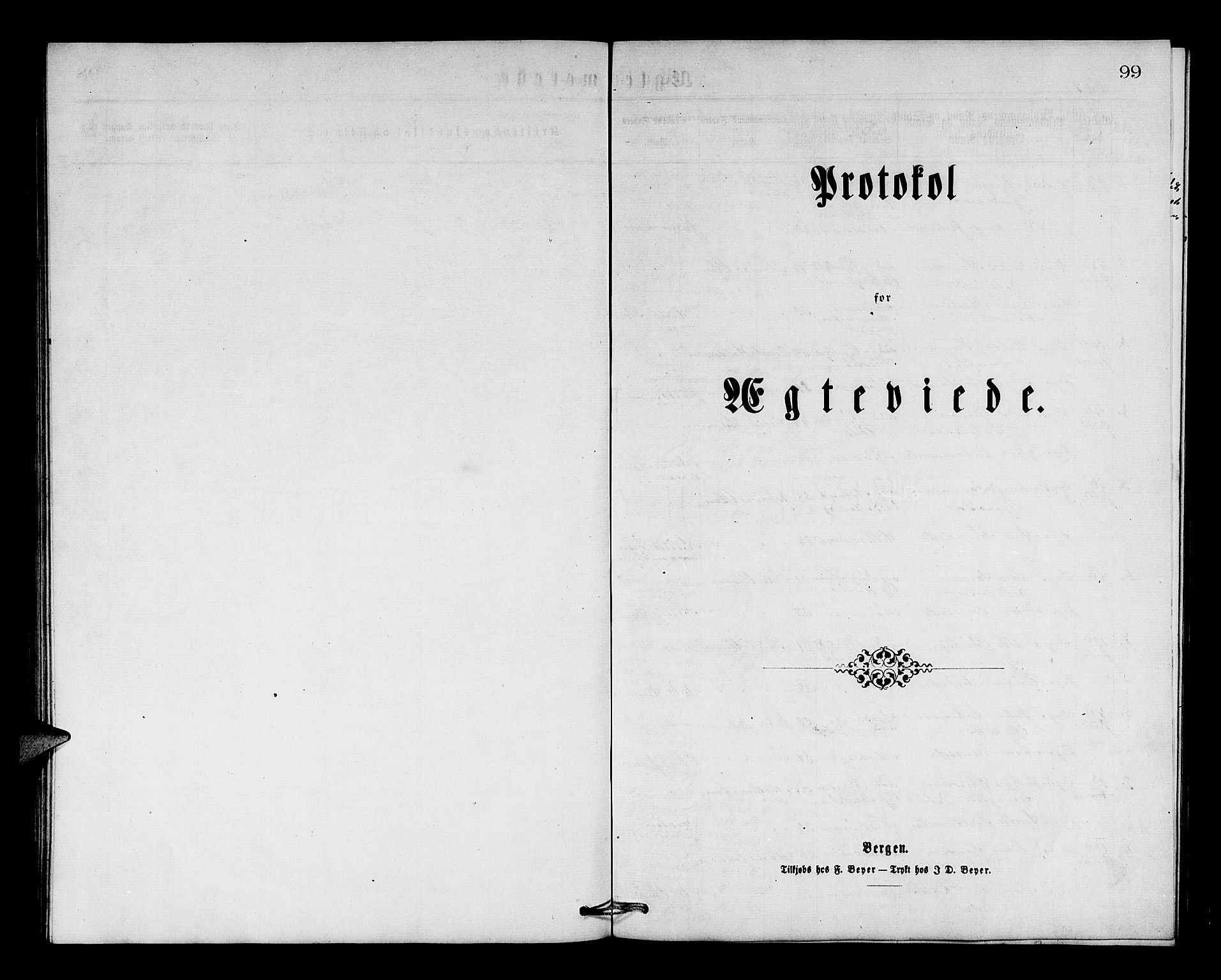 Os sokneprestembete, SAB/A-99929: Klokkerbok nr. A 1, 1869-1879, s. 99