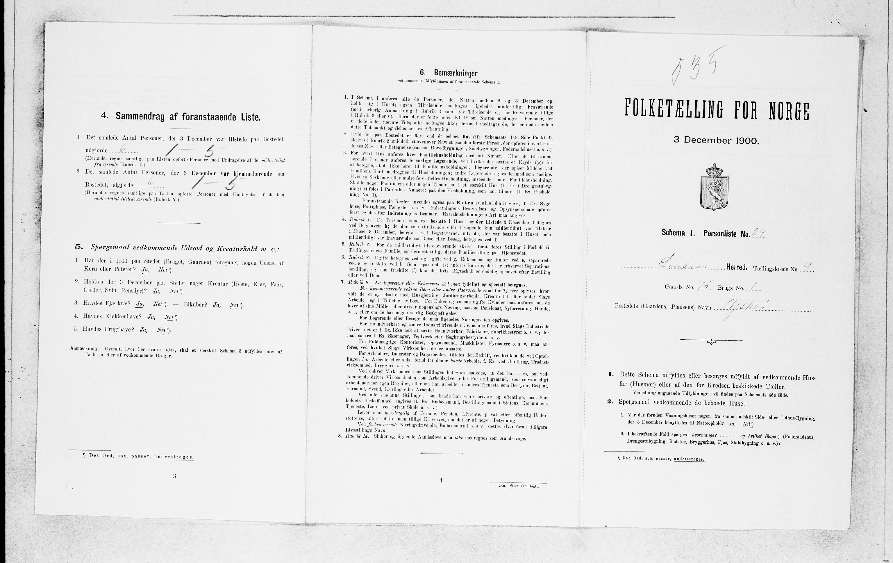 SAB, Folketelling 1900 for 1263 Lindås herred, 1900, s. 789