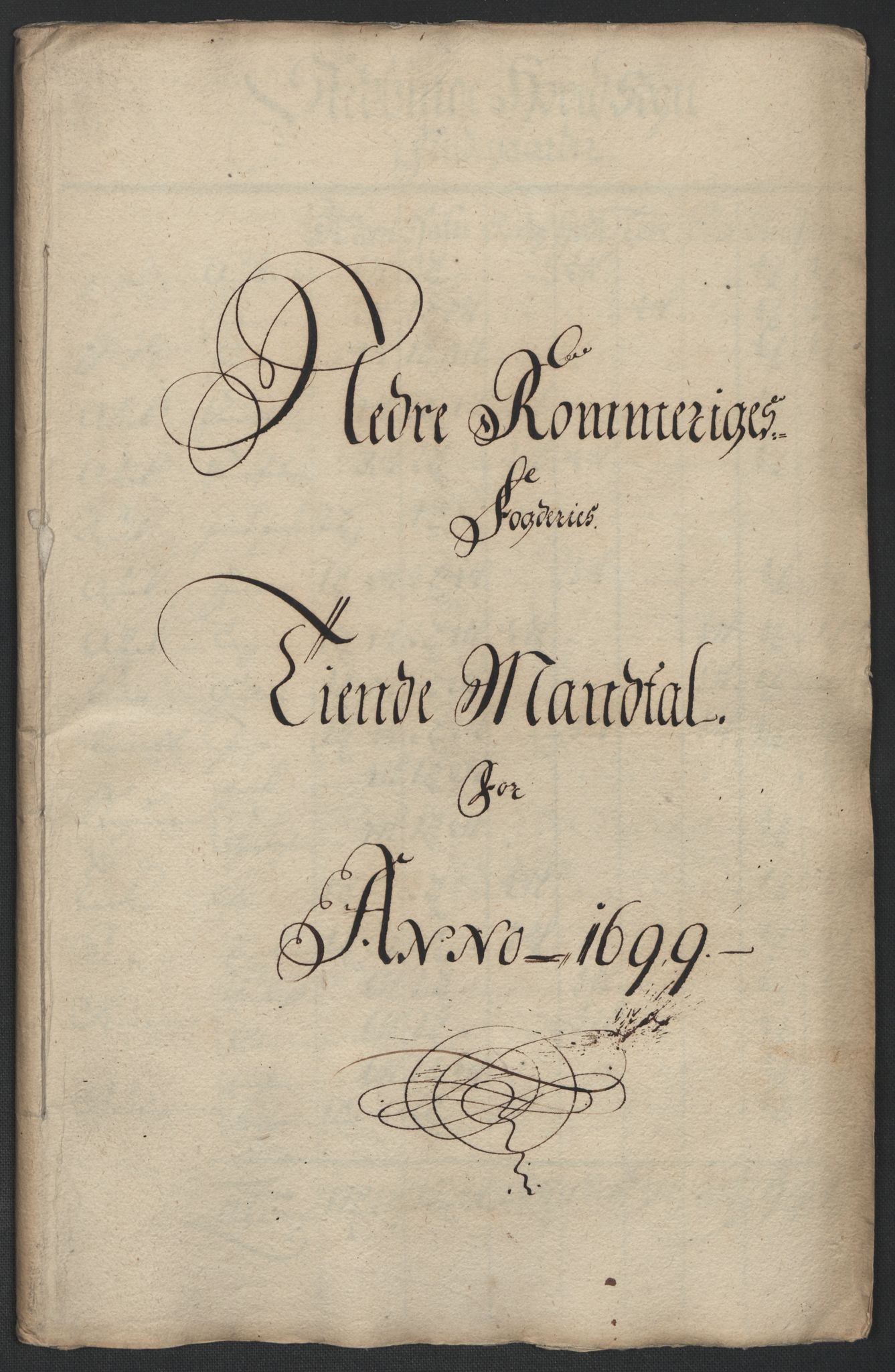 Rentekammeret inntil 1814, Reviderte regnskaper, Fogderegnskap, RA/EA-4092/R11/L0582: Fogderegnskap Nedre Romerike, 1699, s. 27