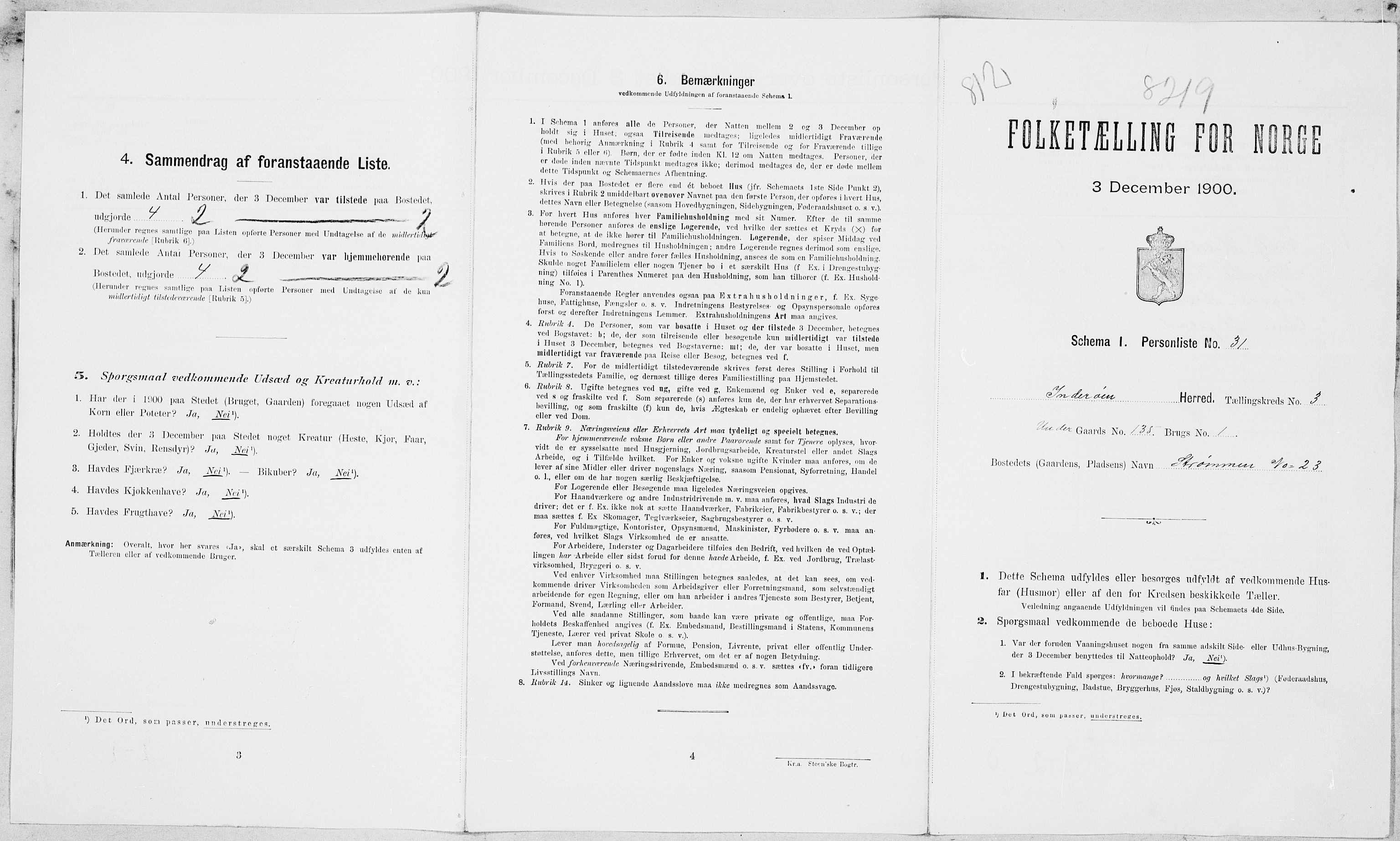 SAT, Folketelling 1900 for 1729 Inderøy herred, 1900, s. 48