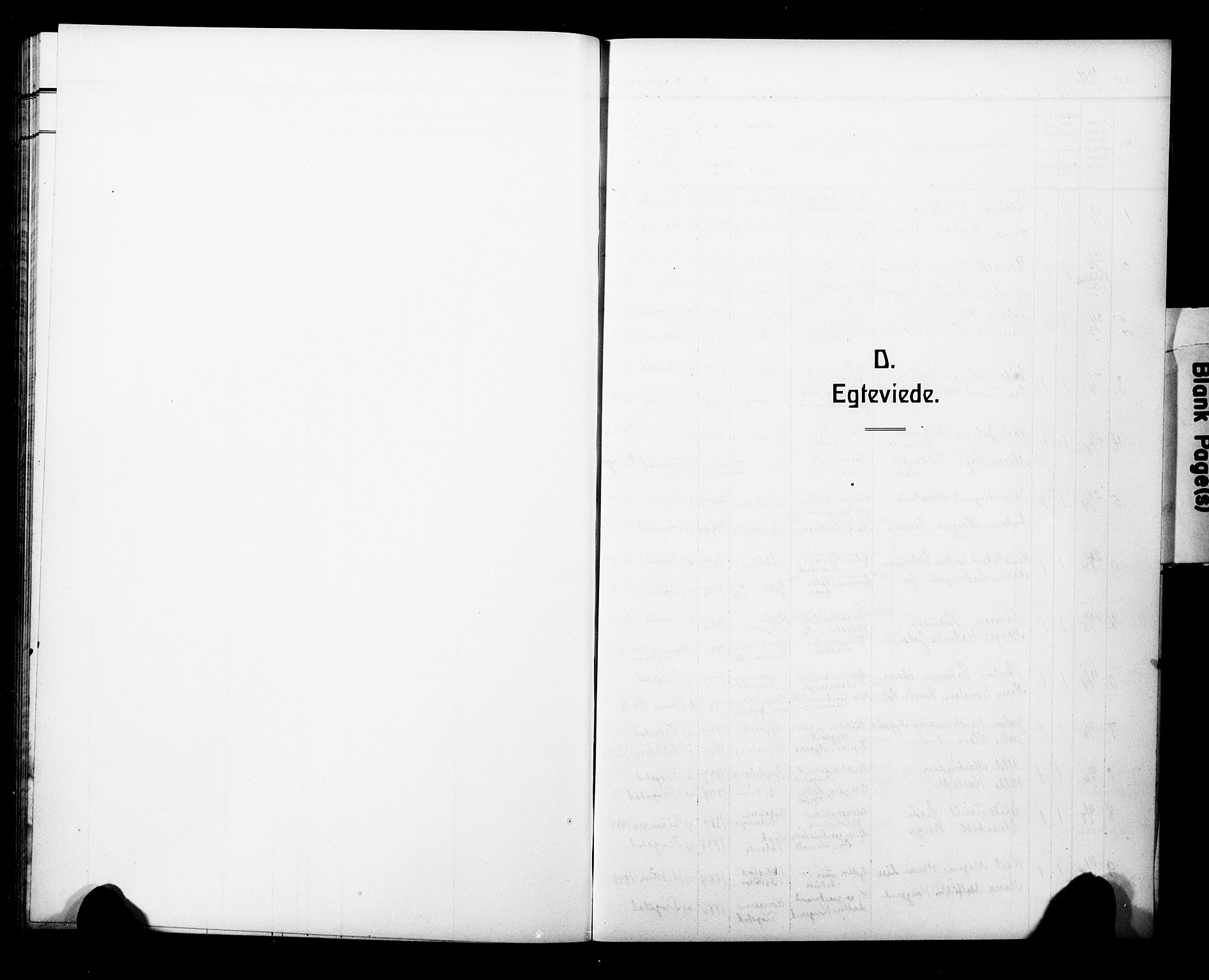 Trøgstad prestekontor Kirkebøker, AV/SAO-A-10925/G/Ga/L0002: Klokkerbok nr. I 2, 1911-1929