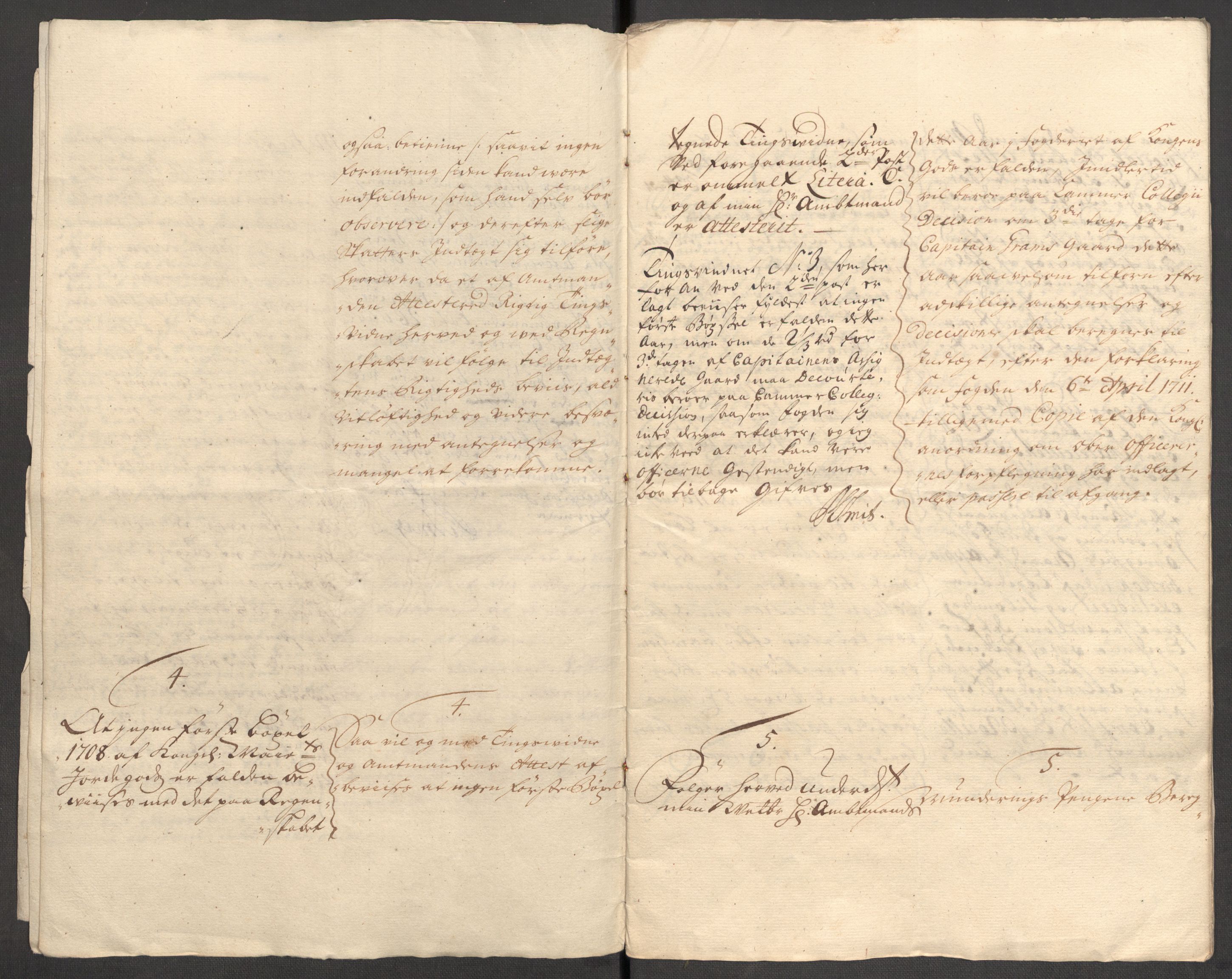 Rentekammeret inntil 1814, Reviderte regnskaper, Fogderegnskap, AV/RA-EA-4092/R54/L3562: Fogderegnskap Sunnmøre, 1708-1709, s. 150