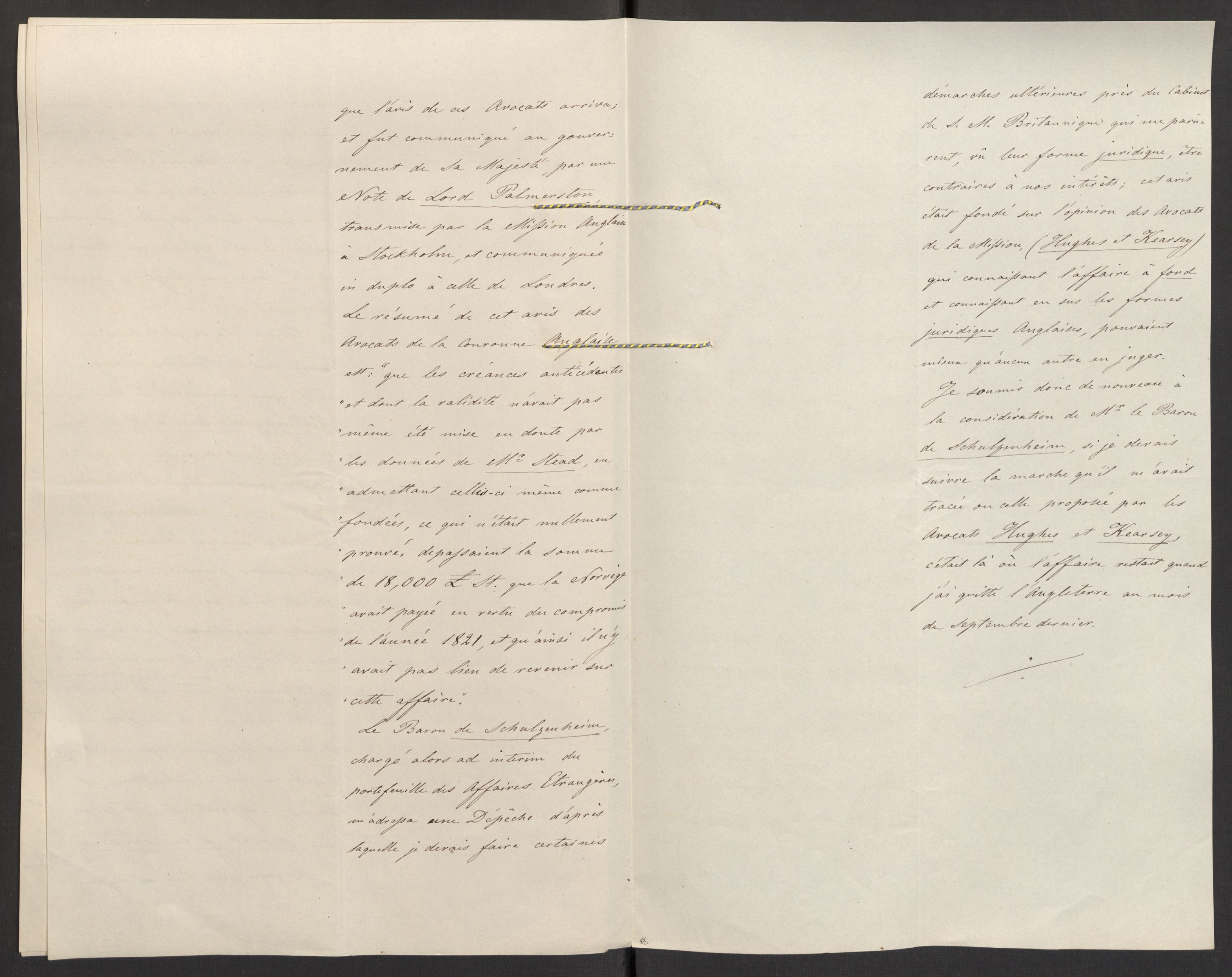 Holst, Christian, RA/PA-0040/F/Fe/L0063: Severin Løvenskiolds offentlige papirer fra hans tid som:, 1814, s. 143